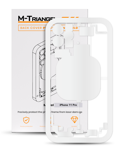 Laser Machine Protection Mold For iPhone 11 Pro (M-Triangel)