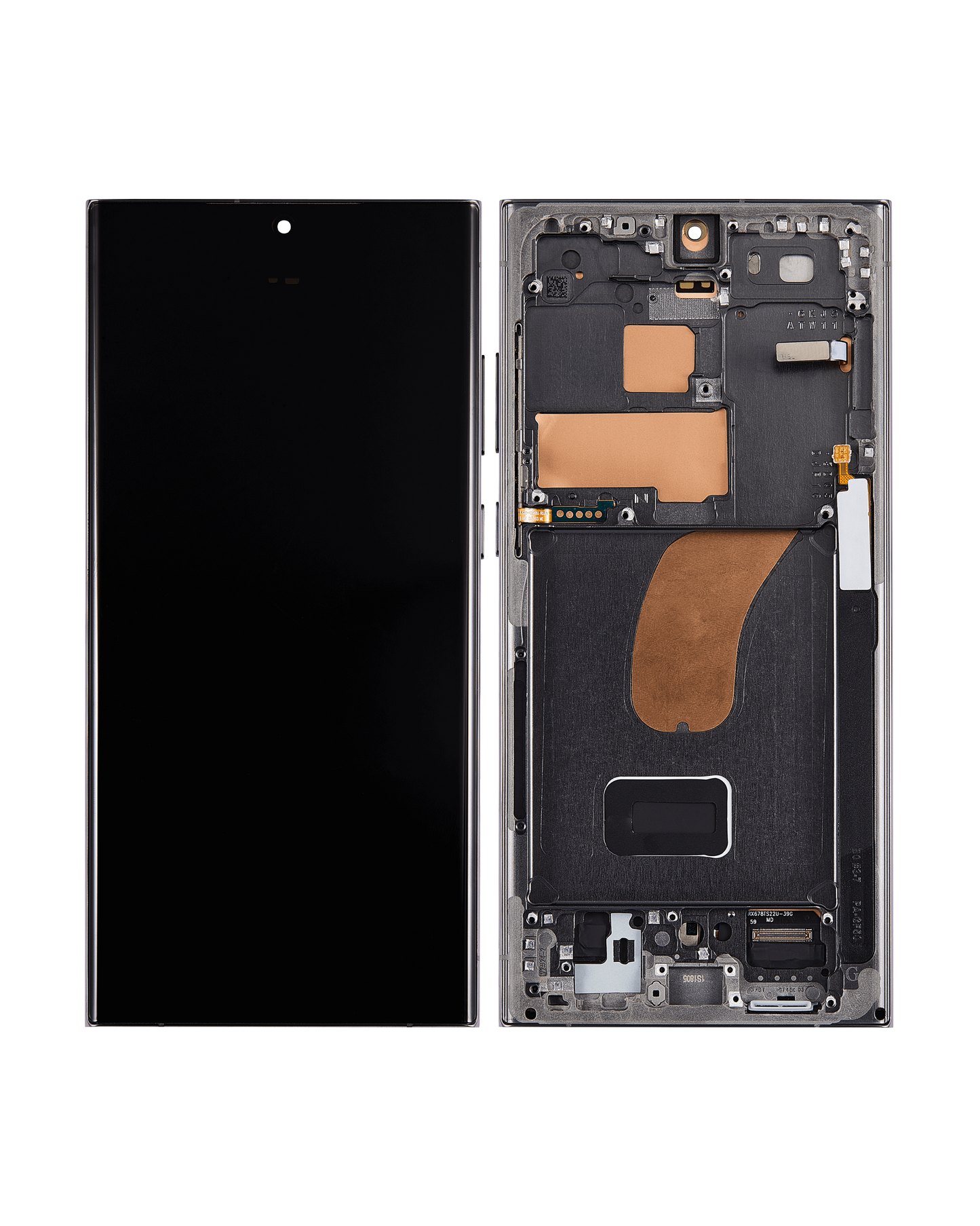 OLED Assembly With Frame For Samsung Galaxy S23 Ultra 5G (US & International) (Assembled) (Graphite)