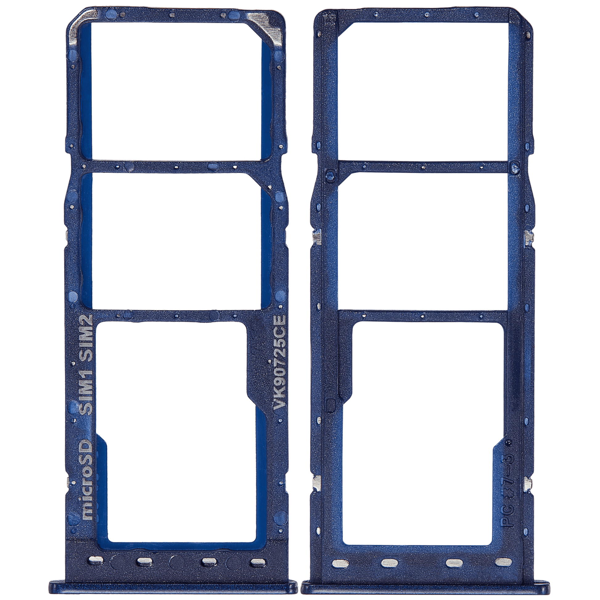 Dual Sim Card Tray For Samsung Galaxy A10 (A105 / 2019) (Blue) replacement part product image 2 - SKU 107082020031