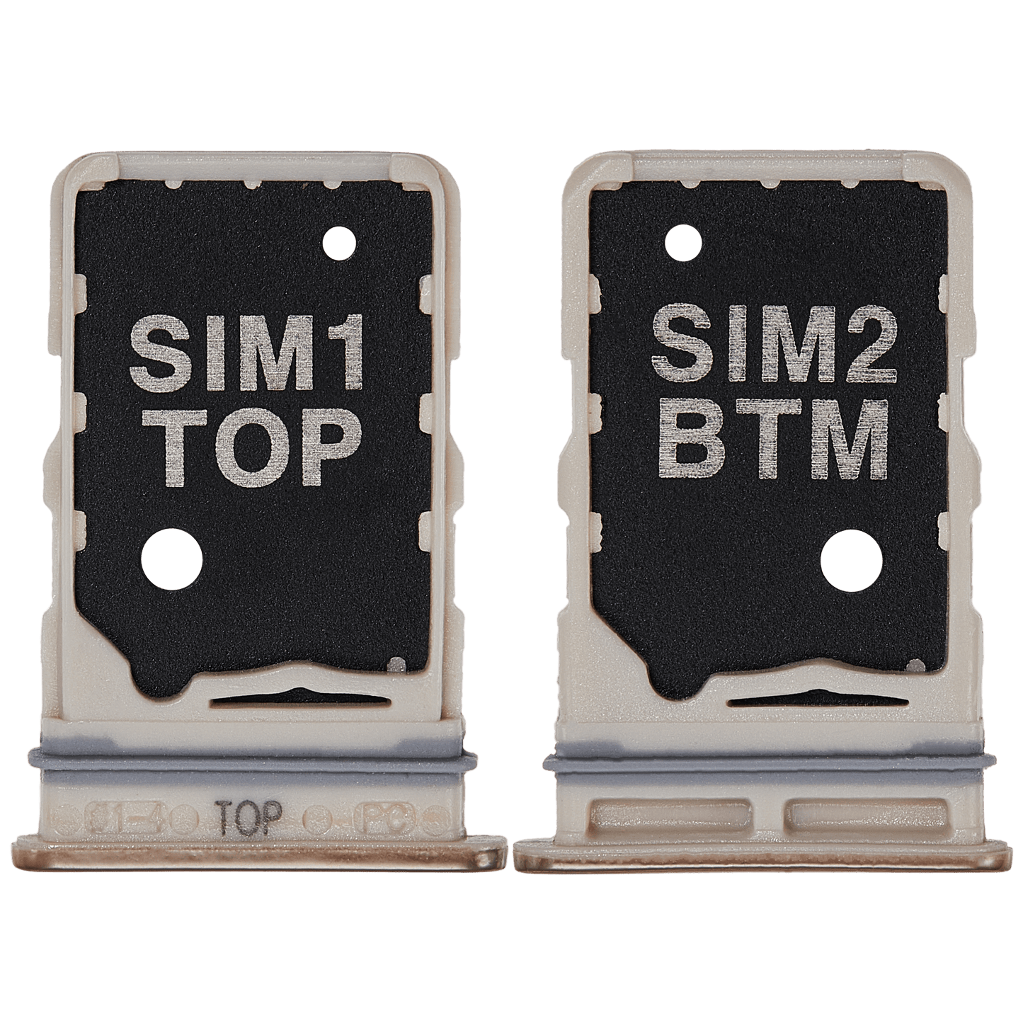 Dual Sim Card Tray For Samsung Galaxy A80 (A805 / 2019) (Angel Gold)
