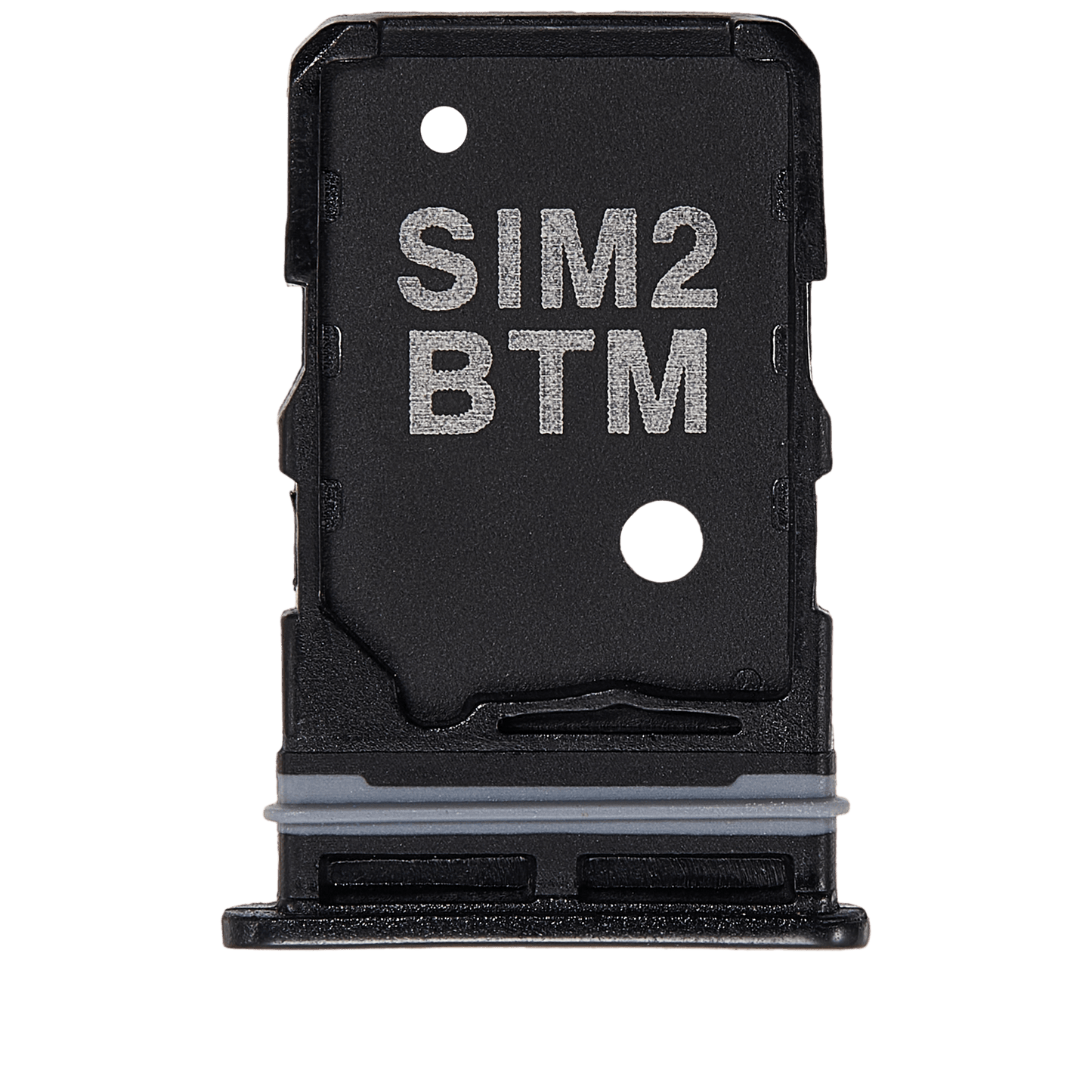 Dual Sim Card Tray For Samsung Galaxy A80 (A805 / 2019) (Phantom Black)