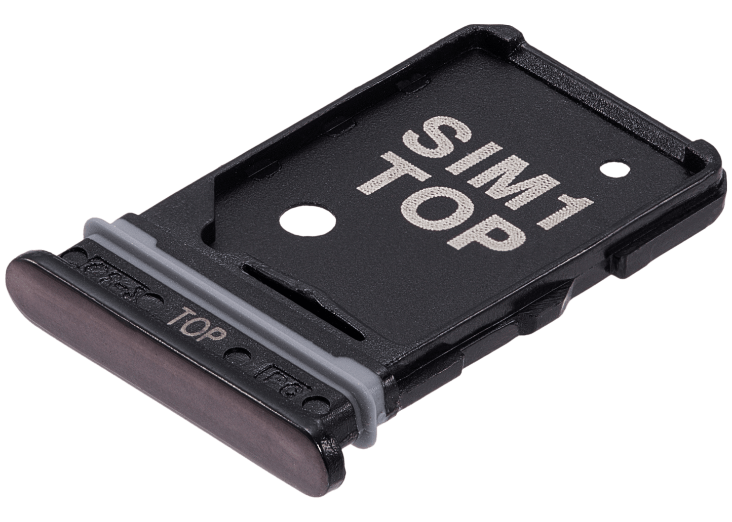 Dual Sim Card Tray For Samsung Galaxy A80 (A805 / 2019) (Phantom Black)