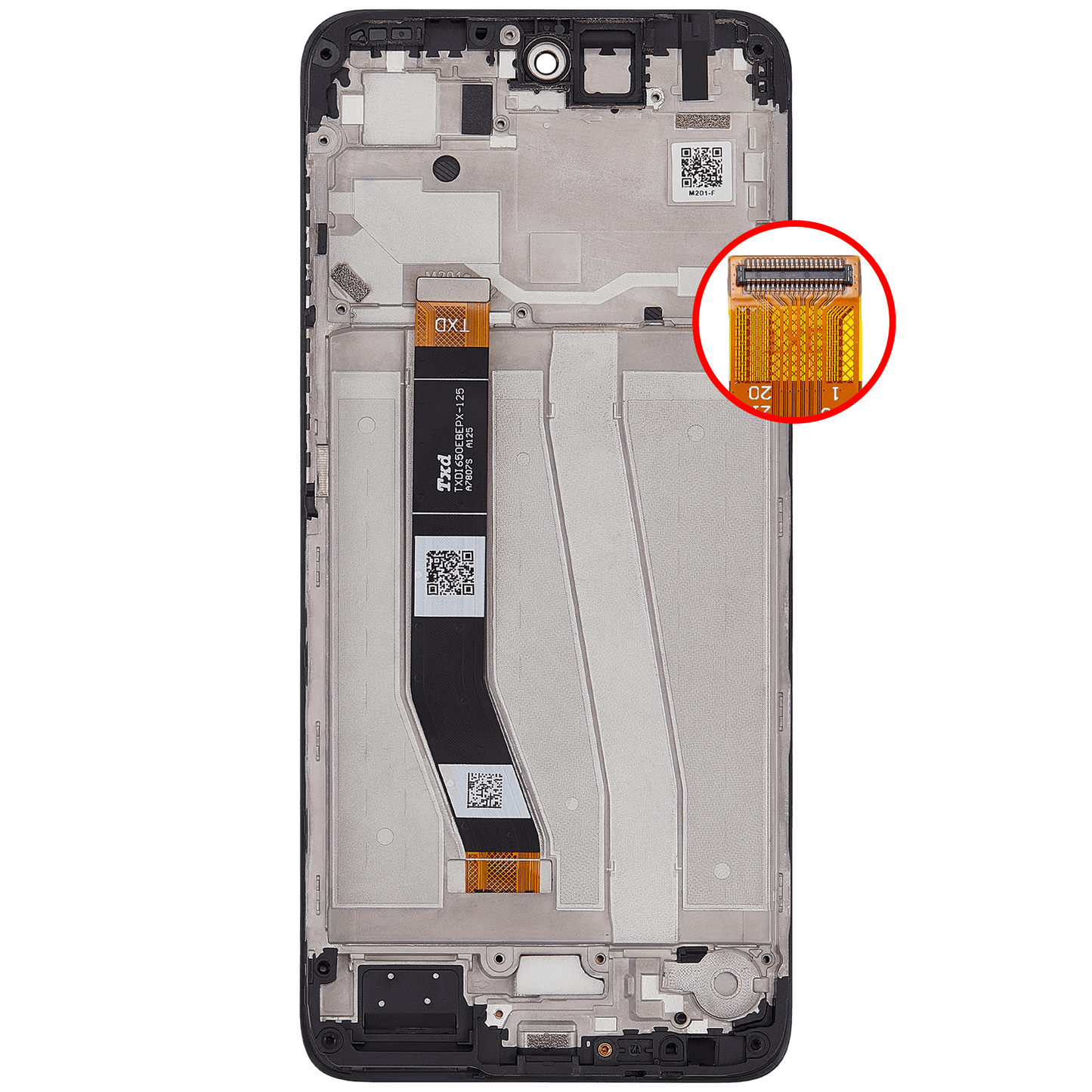 LCD Assembly With Frame For Motorola Moto G14 (XT2341 / 2023) (Refurbished) (All Colors) replacement part SKU 107082141709 image 8
