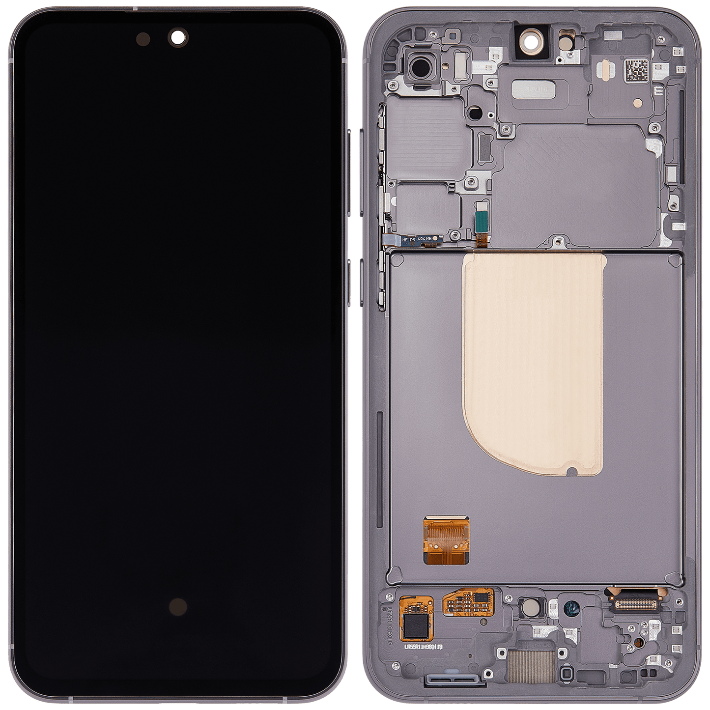 OLED Assembly With Frame For Samsung Galaxy S23 FE 5G (US & International Version) (Refurbished) (Graphite)