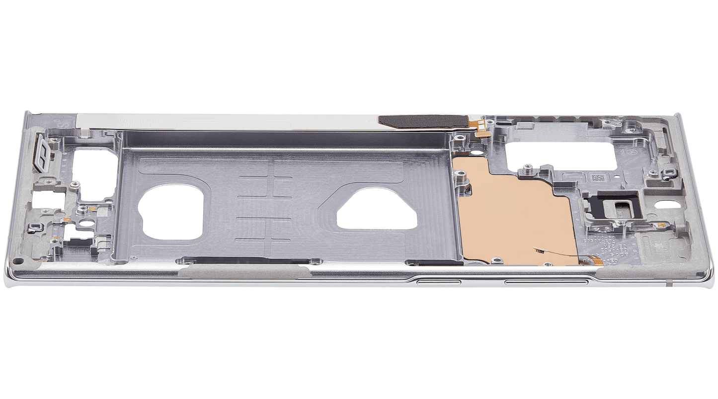 Mid-Frame Housing For Samsung Galaxy Note 10 Plus (Aura White)