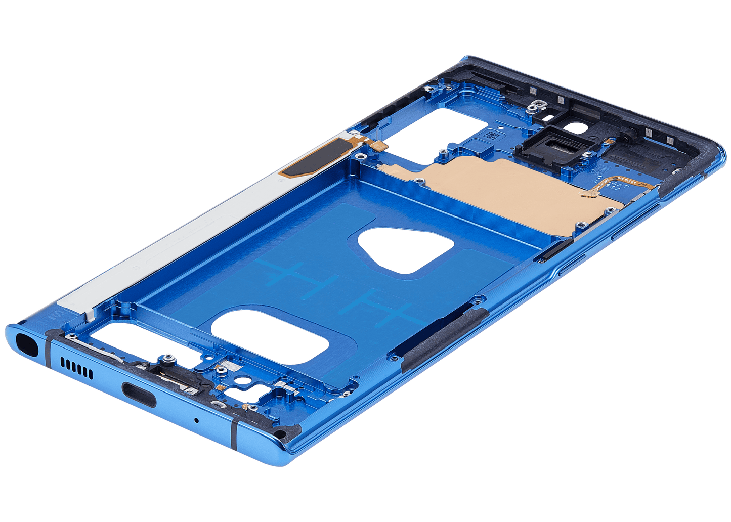 Mid-Frame Housing For Samsung Galaxy Note 10 Plus (Aura Blue)