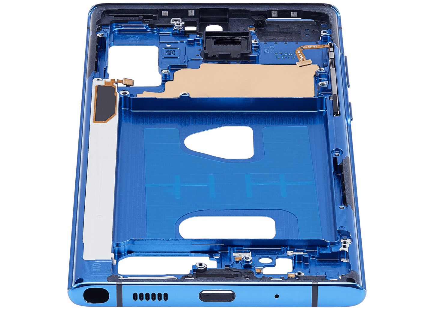 Mid-Frame Housing For Samsung Galaxy Note 10 Plus (Aura Blue)