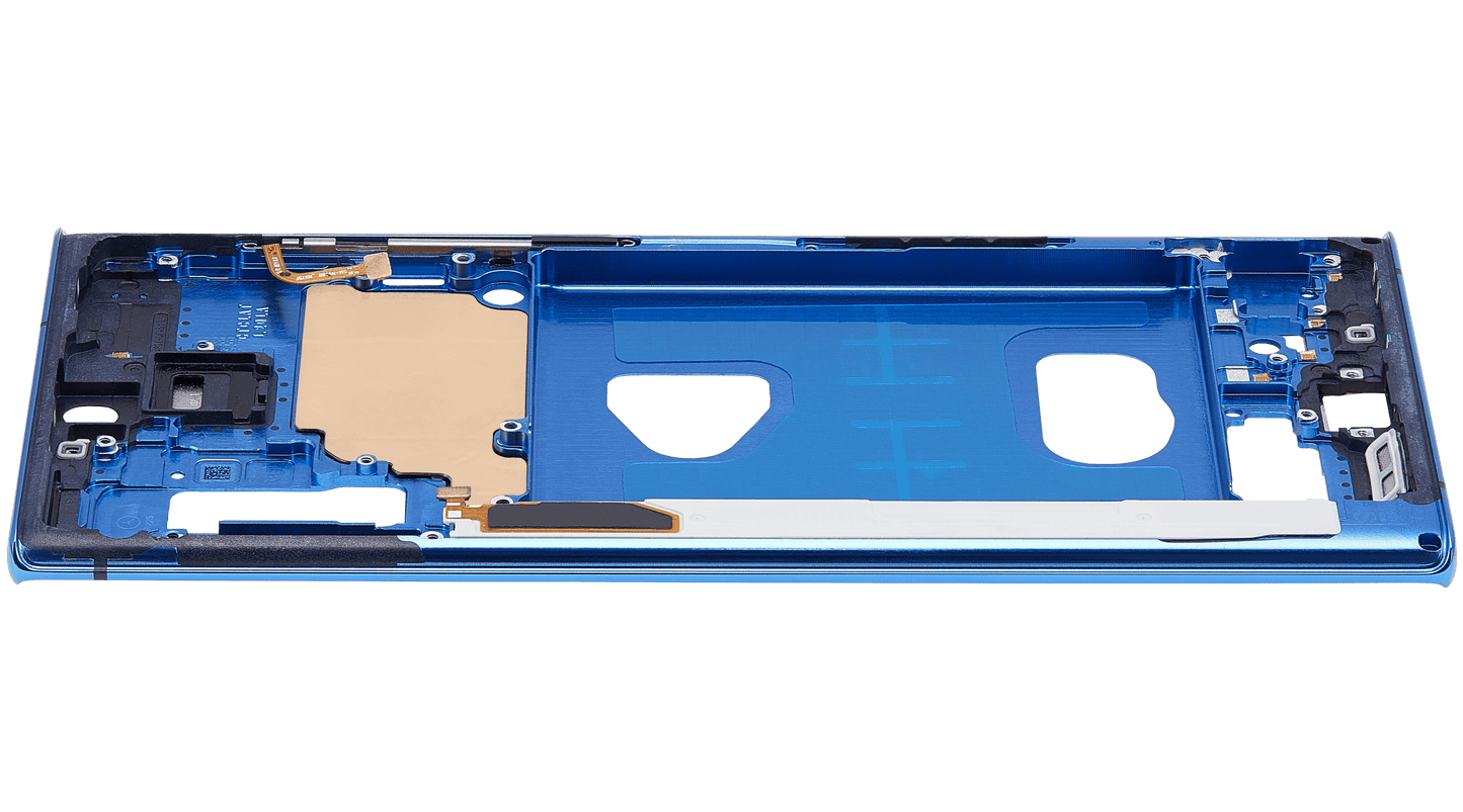 Mid-Frame Housing For Samsung Galaxy Note 10 Plus (Aura Blue)