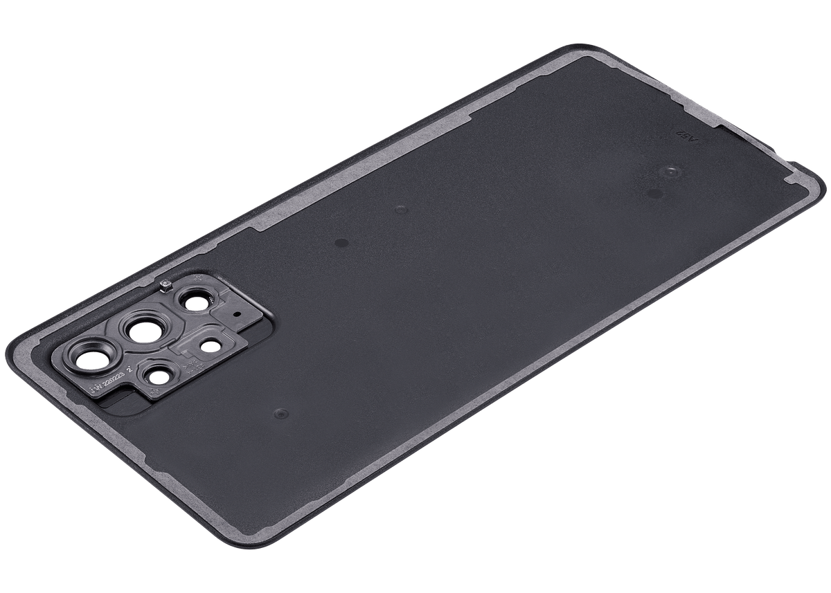 Back Cover Glass With Camera Lens For Samsung Galaxy A52 4G (A525 / 2021) (Aftermarket Plus) (Black) - product image 5
