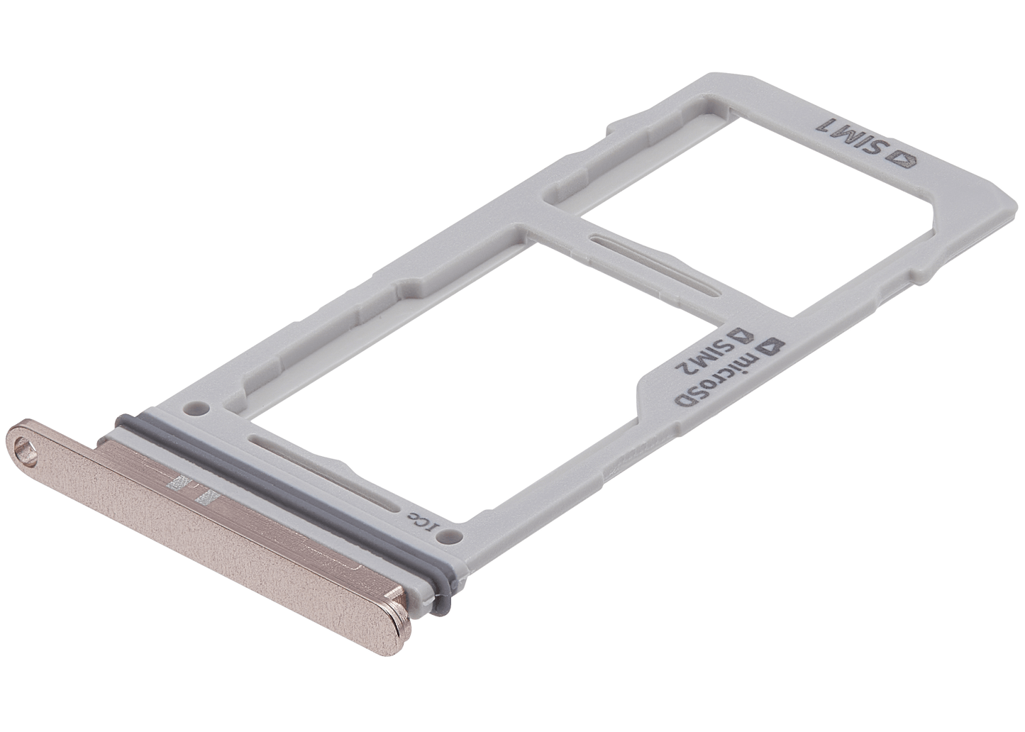 Dual Sim Card Tray For Samsung Galaxy S10 / S10 Plus / S10E (Rose Gold)