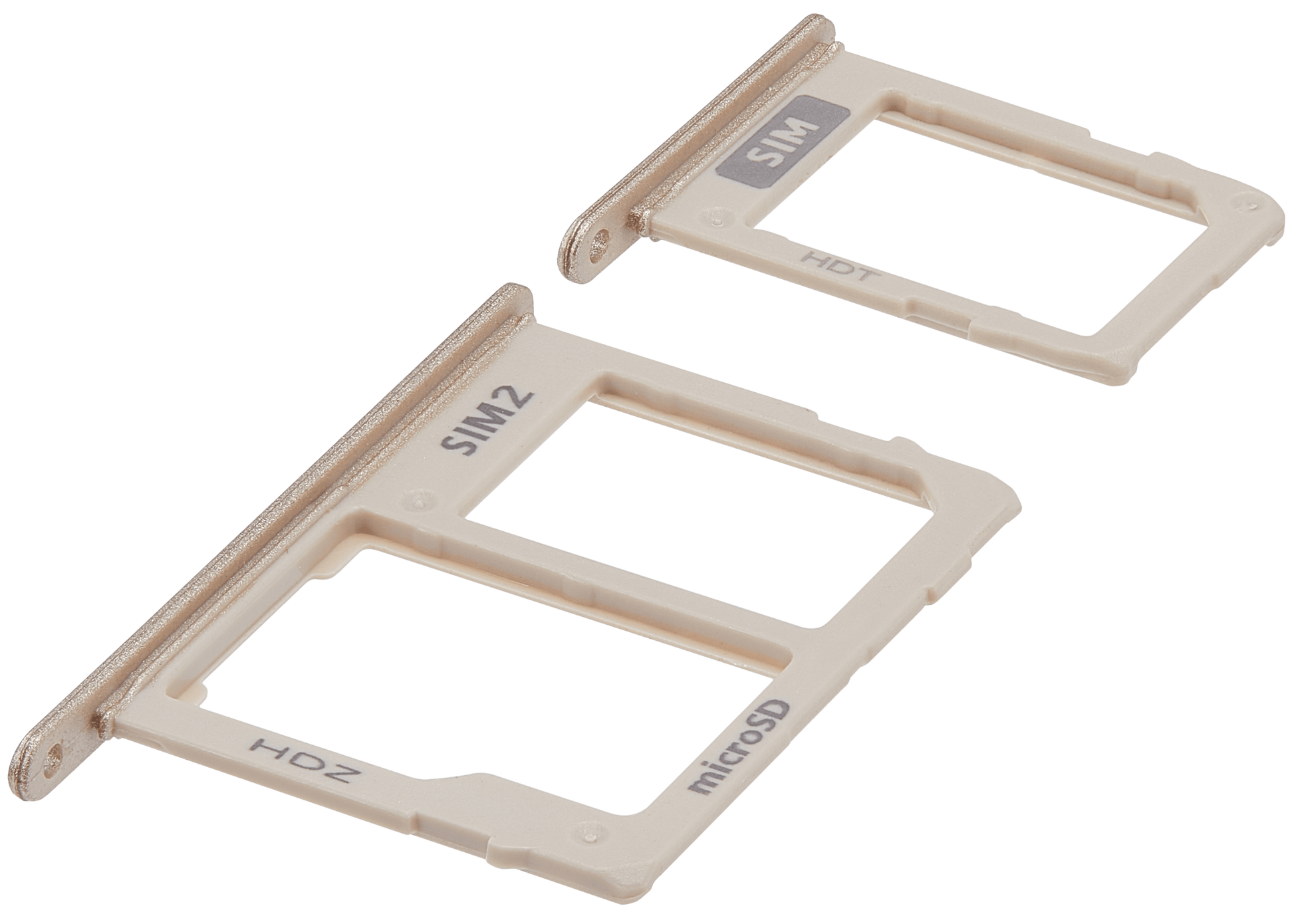 Premium Sim Card Tray For Samsung Galaxy A6 (A600 / 2018) / A6 Plus (A605 / 2018) (Gold) - View 5