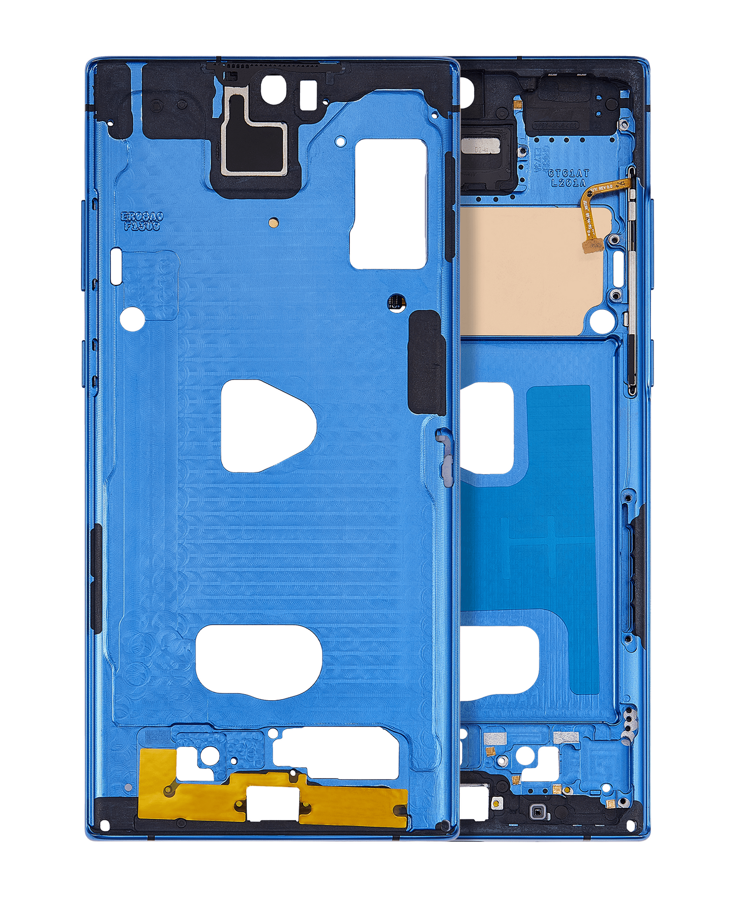 Mid-Frame Housing For Samsung Galaxy Note 10 Plus (Aura Blue)