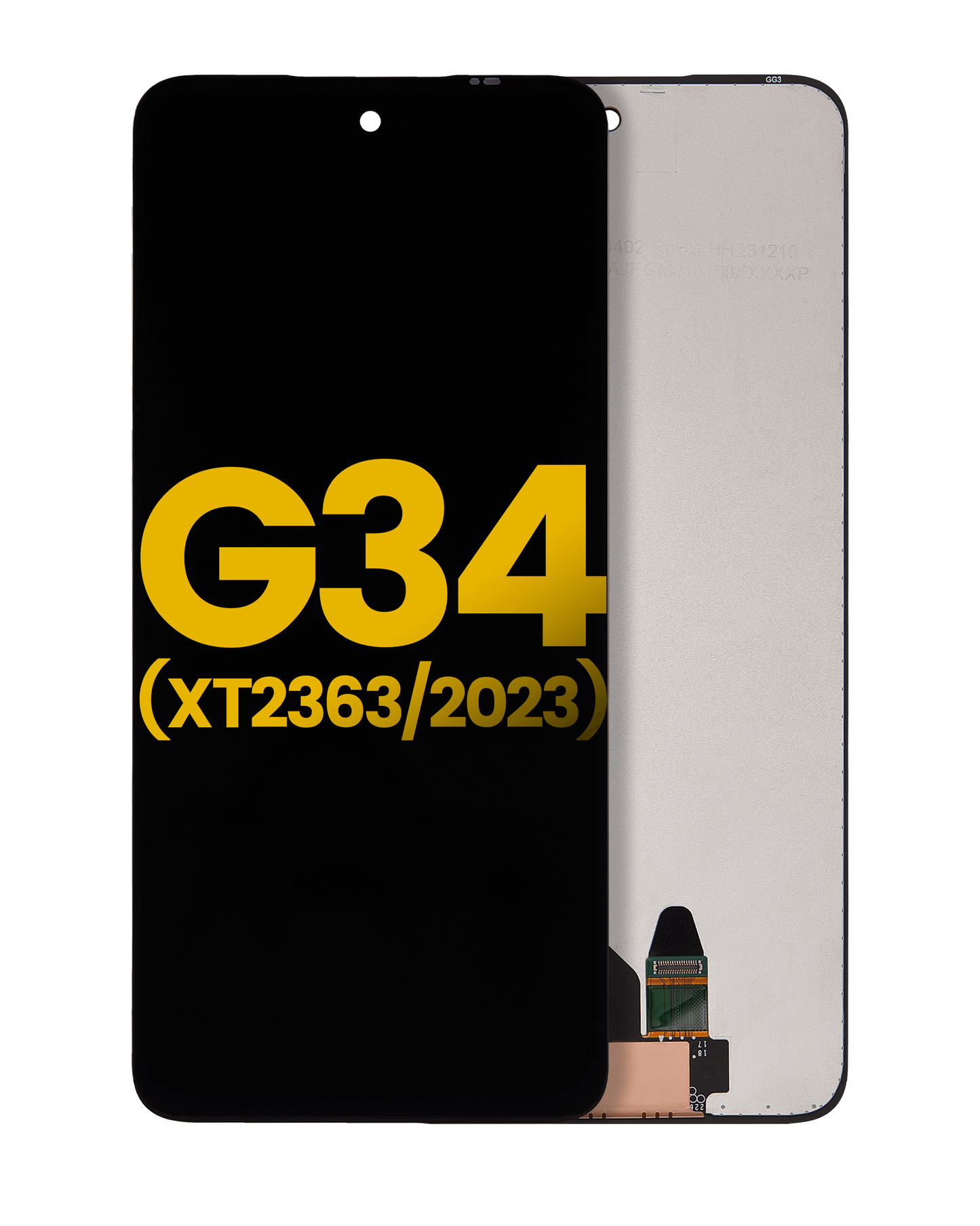 LCD Assembly Without Frame For Motorola Moto G34 (XT2363-2 / 2023) / G45 5G (XT2369 / 2024) (Refurbished) (All replacement part SKU 107082091902 image 1