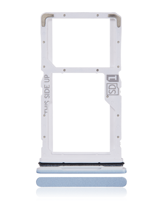 Single Sim Card Tray For Motorola Moto G84 (XT2347 / 2023) (Marshmallow Blue) replacement part SKU 107082091821 image 1