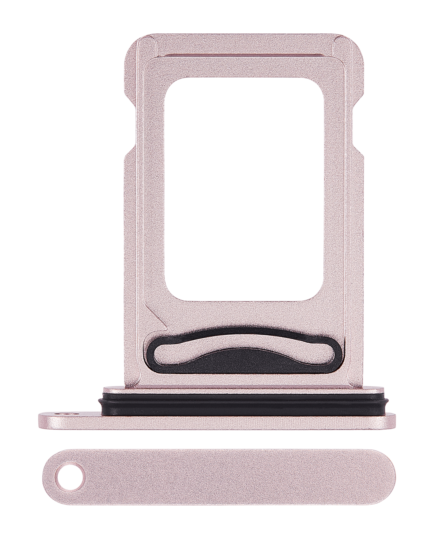 Dual Sim Card Tray For iPhone 15 / 15 Plus (Pink)