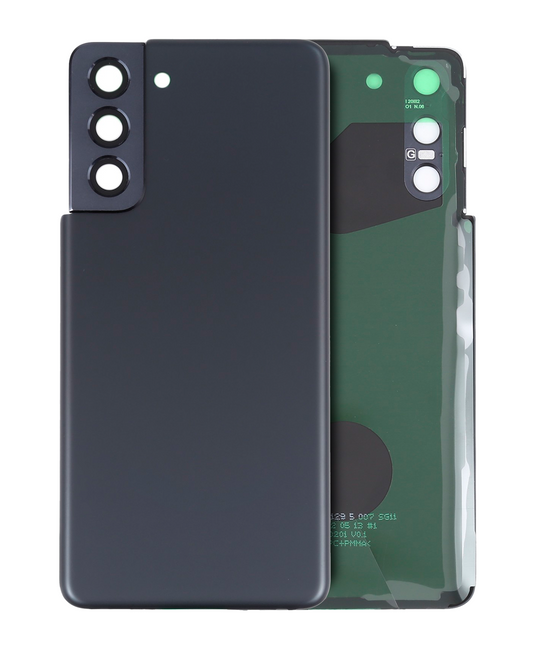 Back Cover Glass With Camera Lens For Samsung Galaxy S21 5G (Service Pack) (Phantom Gray)