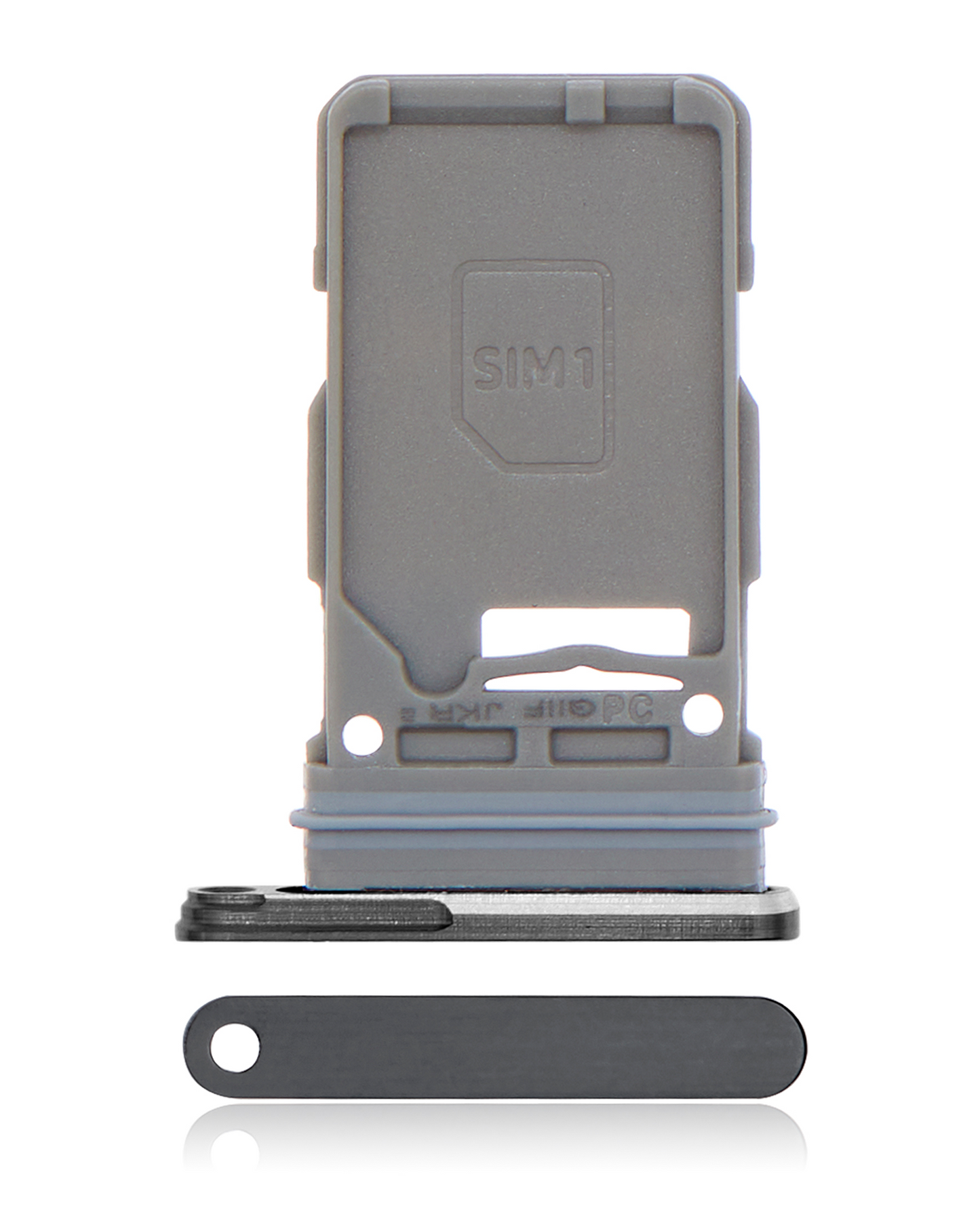Single Sim Card Tray For Samsung Galaxy S21 (Phantom Gray)