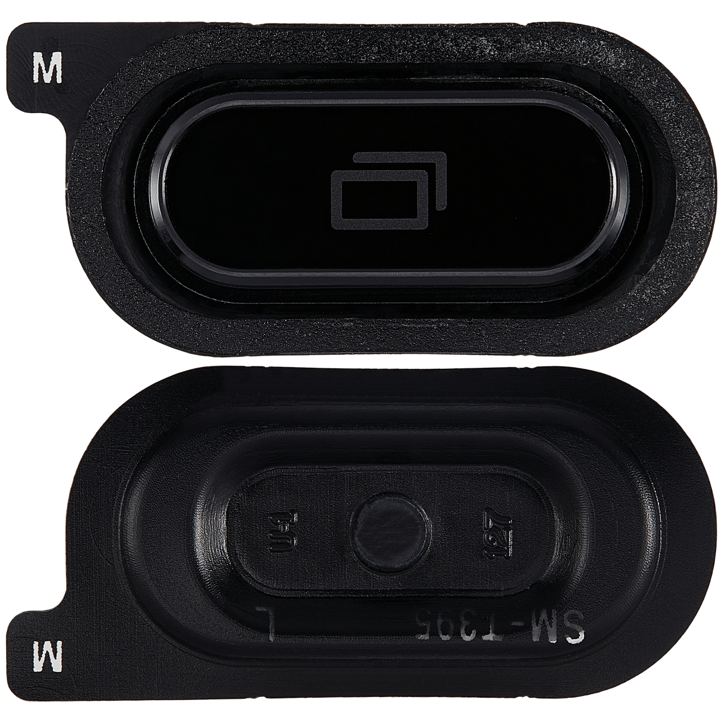 Home Button For Samsung Galaxy Tab Active 2 8.0" (T395 /T390 /T397) (2017) (Black) Samsung Galaxy Tab Active replacement part - product image 2