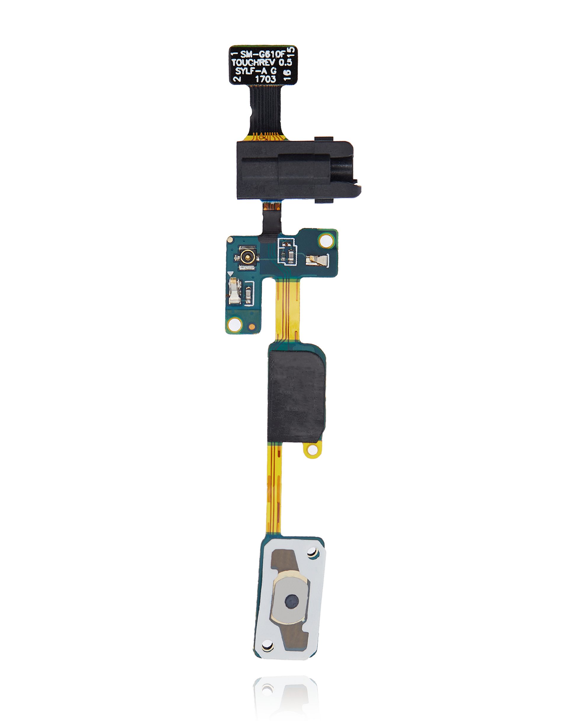 Home Button Flex Cable For Samsung Galaxy J7 Prime (G610 / 2016) Samsung Galaxy replacement part SKU 107082016603 product image 1