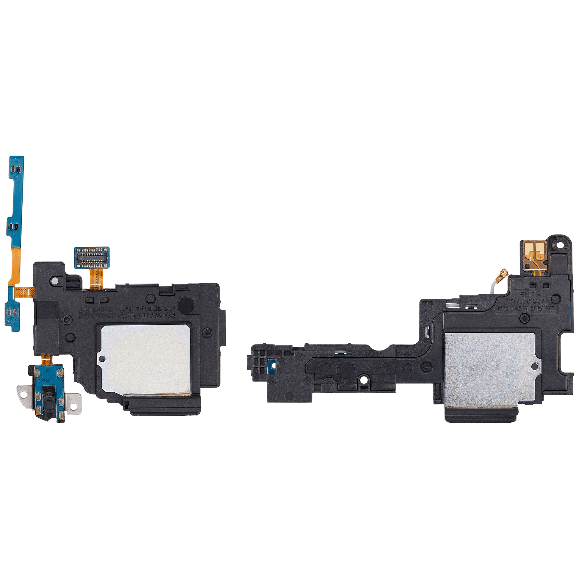 Loudspeaker With Headphone Jack And Power / Volume Flex Cable For Samsung Galaxy Note 10.1" (2014 Edition / P600 / P605) (2 Piece Set) Samsung Galaxy Tab replacement part image 3
