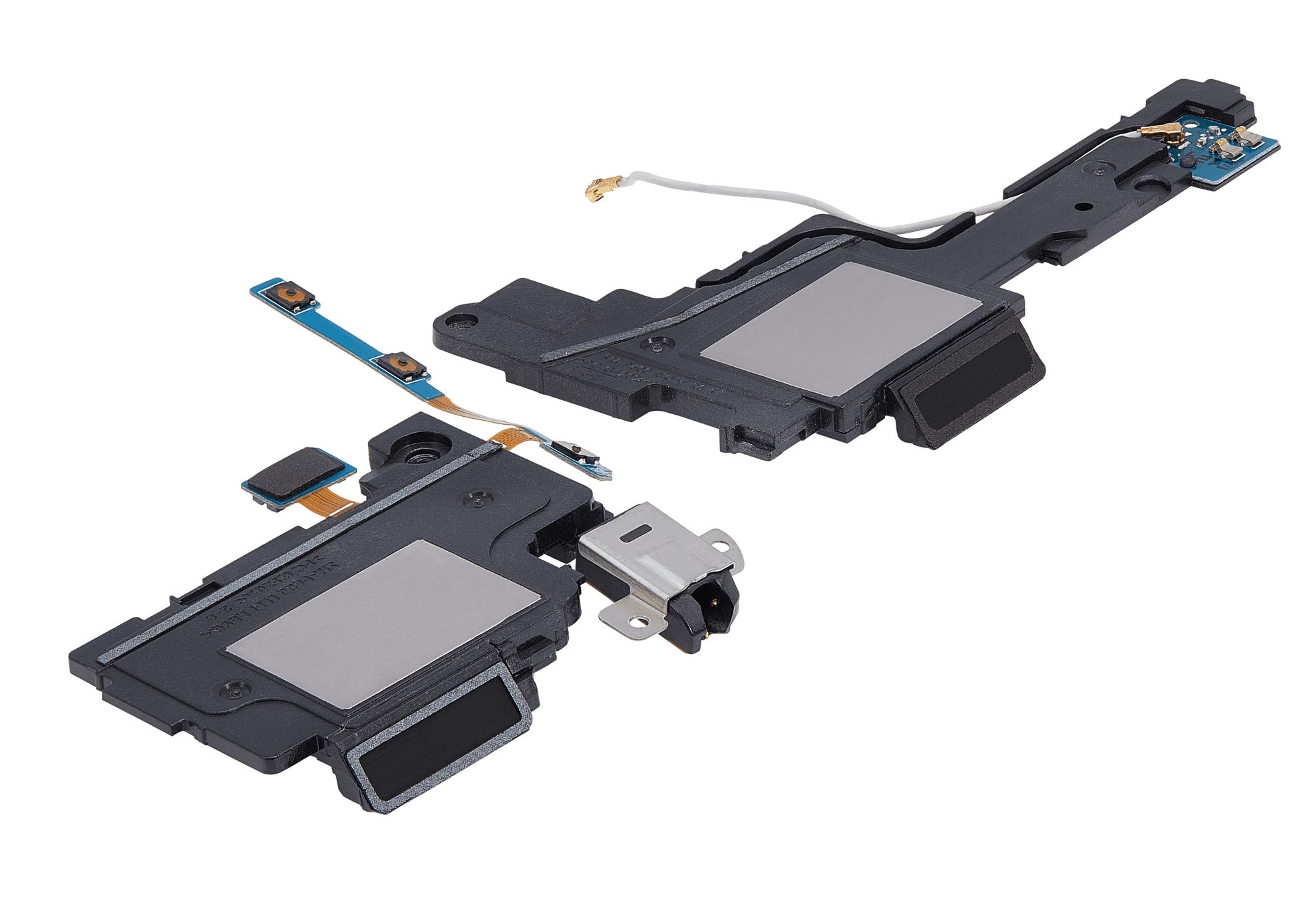 Loudspeaker With Headphone Jack And Power / Volume Flex Cable For Samsung Galaxy Note 10.1" (2014 Edition / P600 / P605) (2 Piece Set) Samsung Galaxy Tab replacement part image 4