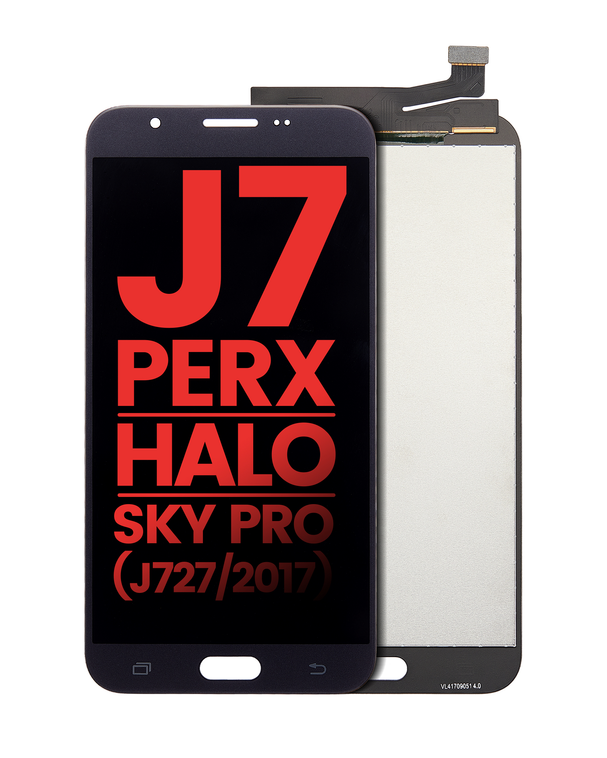 LCD Assembly Without Frame For Samsung Galaxy J7 Perx / Halo / Sky Pro (J727 / 2017) (Aftermarket Plus) (Black) replacement part SKU 107082016225 product image 1