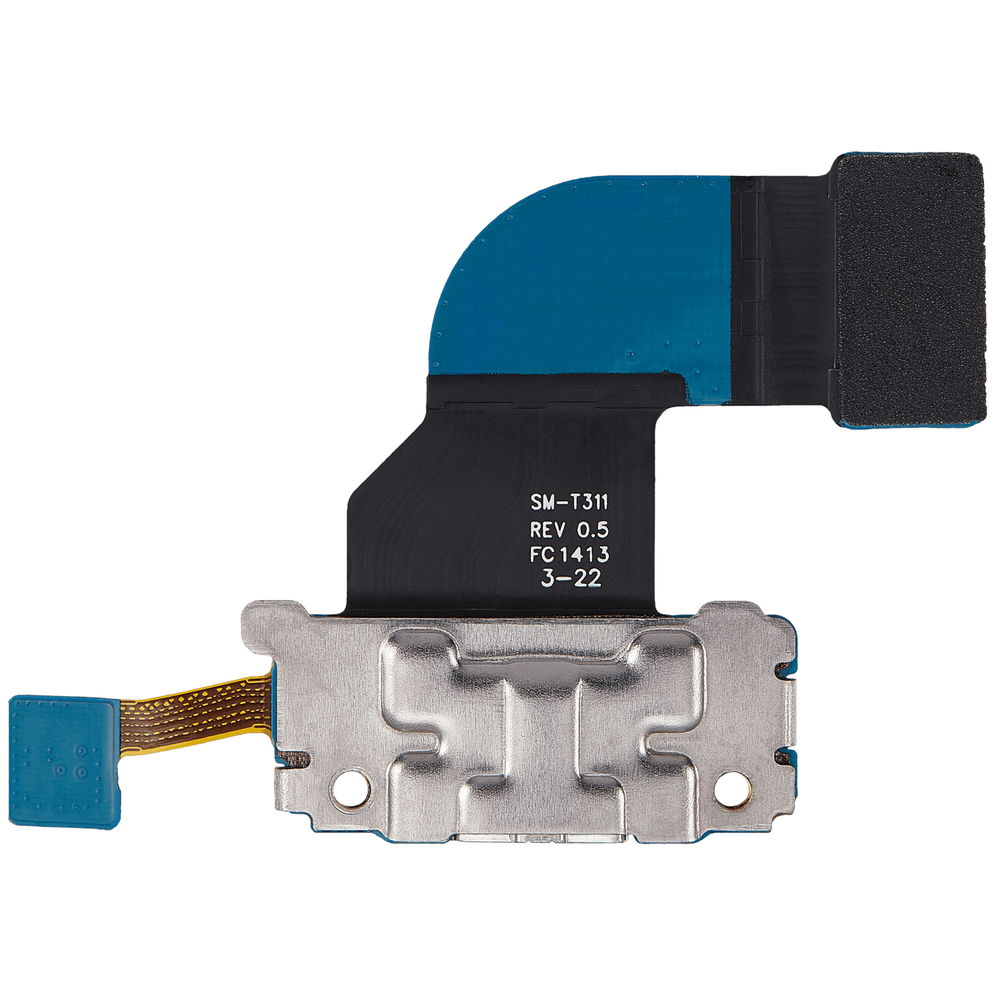 Charging Port Flex Cable With Microphone For Samsung Galaxy Tab 3 8.0" (T310 / T311 /T315) (Premium) Samsung Galaxy Tab replacement part image 3