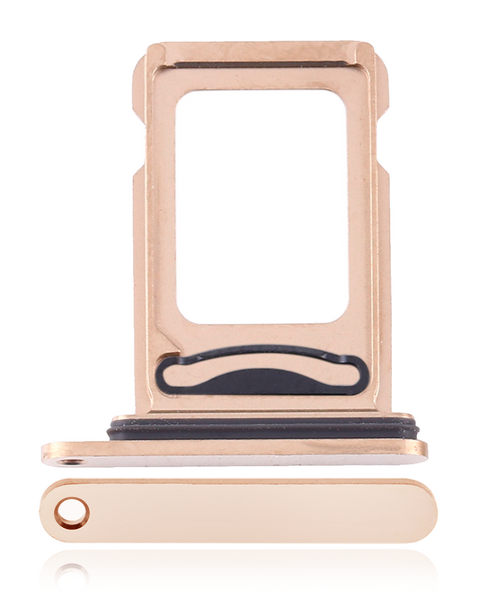 Dual Sim Card Tray For iPhone 12 Pro / 12 Pro Max (Gold)