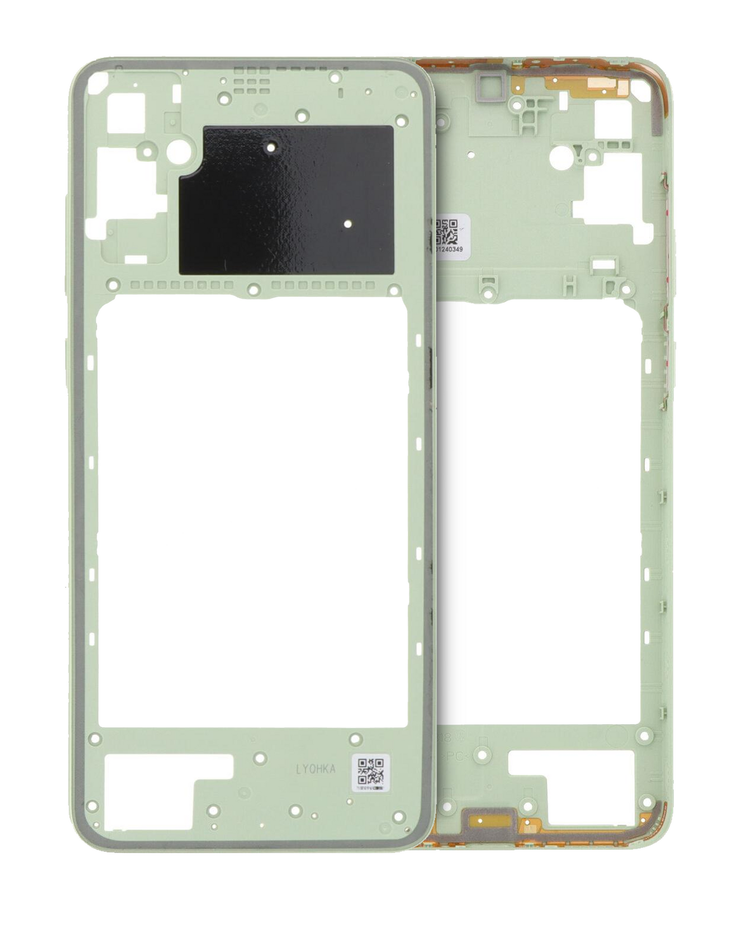 Mid-Frame Housing For Samsung Galaxy A05 (A055 / 2023) (Light Green) replacement part product image 1 - SKU 107082131523