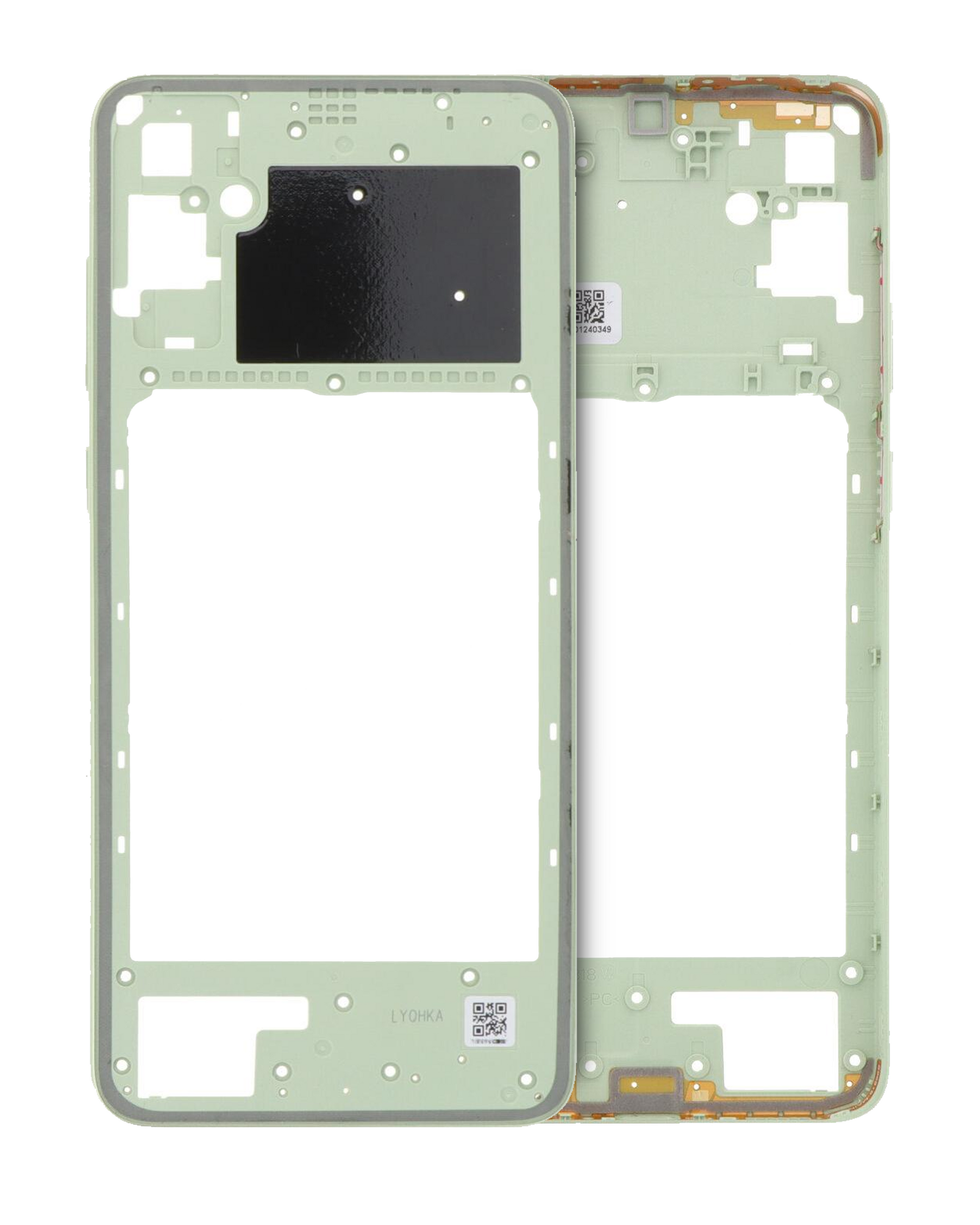 Mid-Frame Housing For Samsung Galaxy A05 (A055 / 2023) (Light Green) replacement part product image 1 - SKU 107082131523