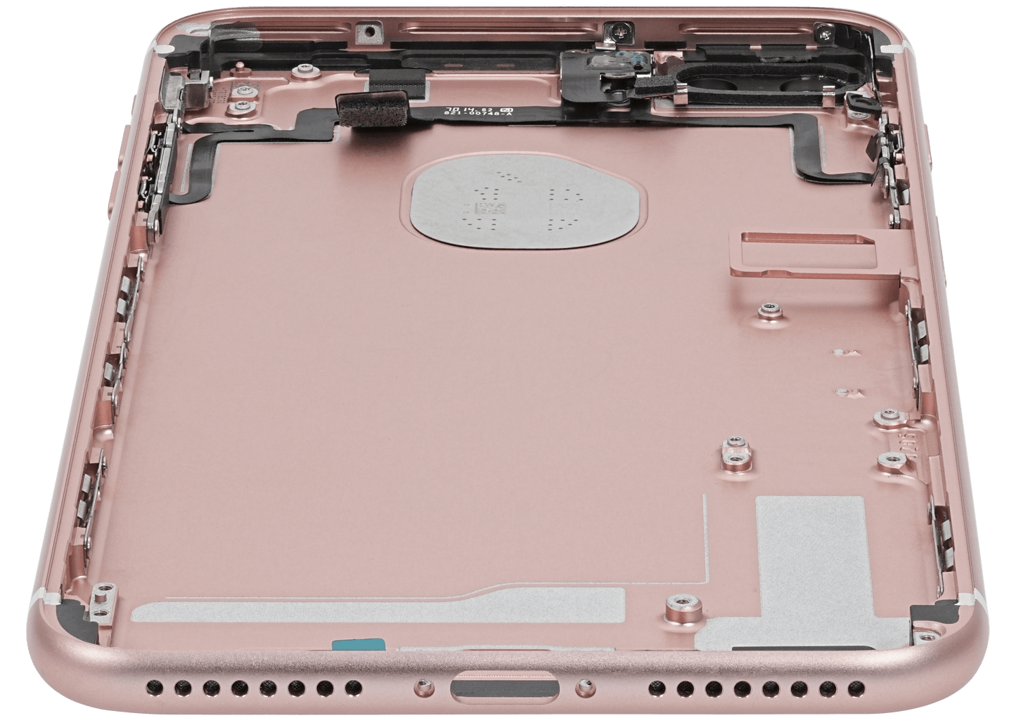 Back Housing W/ Small Parts For iPhone 7 Plus (Used OEM Pull: Grade A) (Rose Gold)