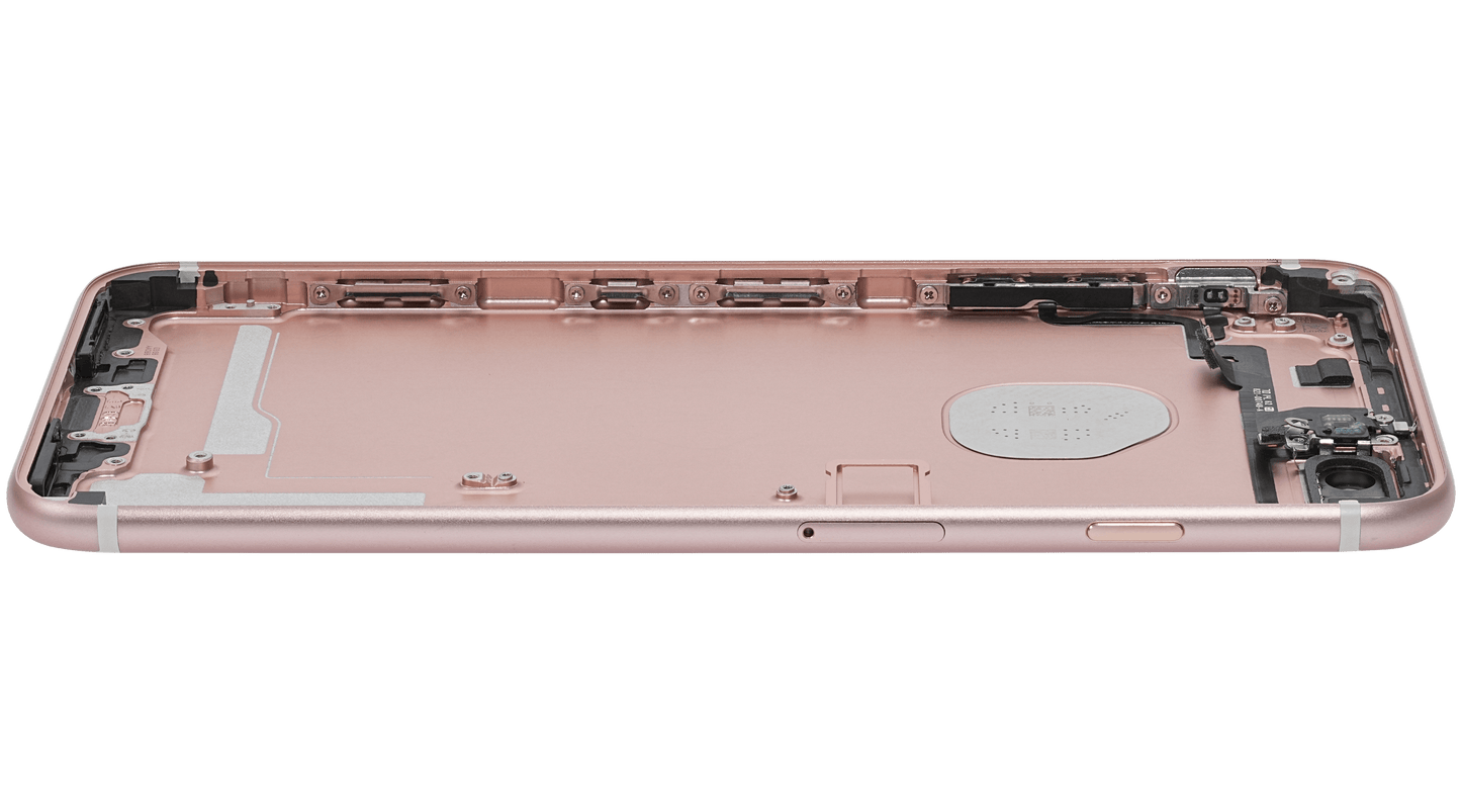 Back Housing W/ Small Parts For iPhone 7 Plus (Used OEM Pull: Grade A) (Rose Gold)