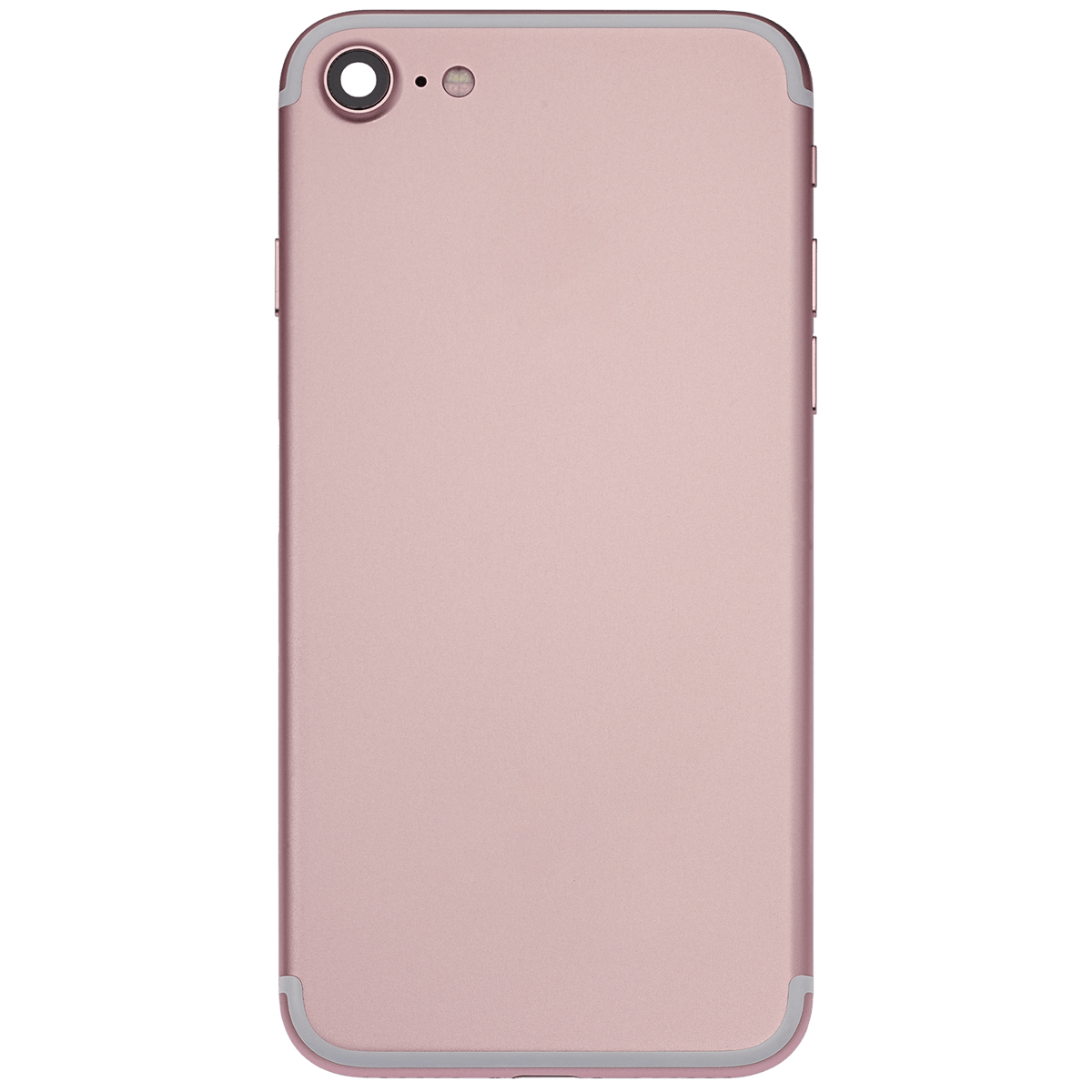 Back Housing W/ Small Parts For iPhone 7 (Used OEM Pull: Grade A) (Rose Gold)