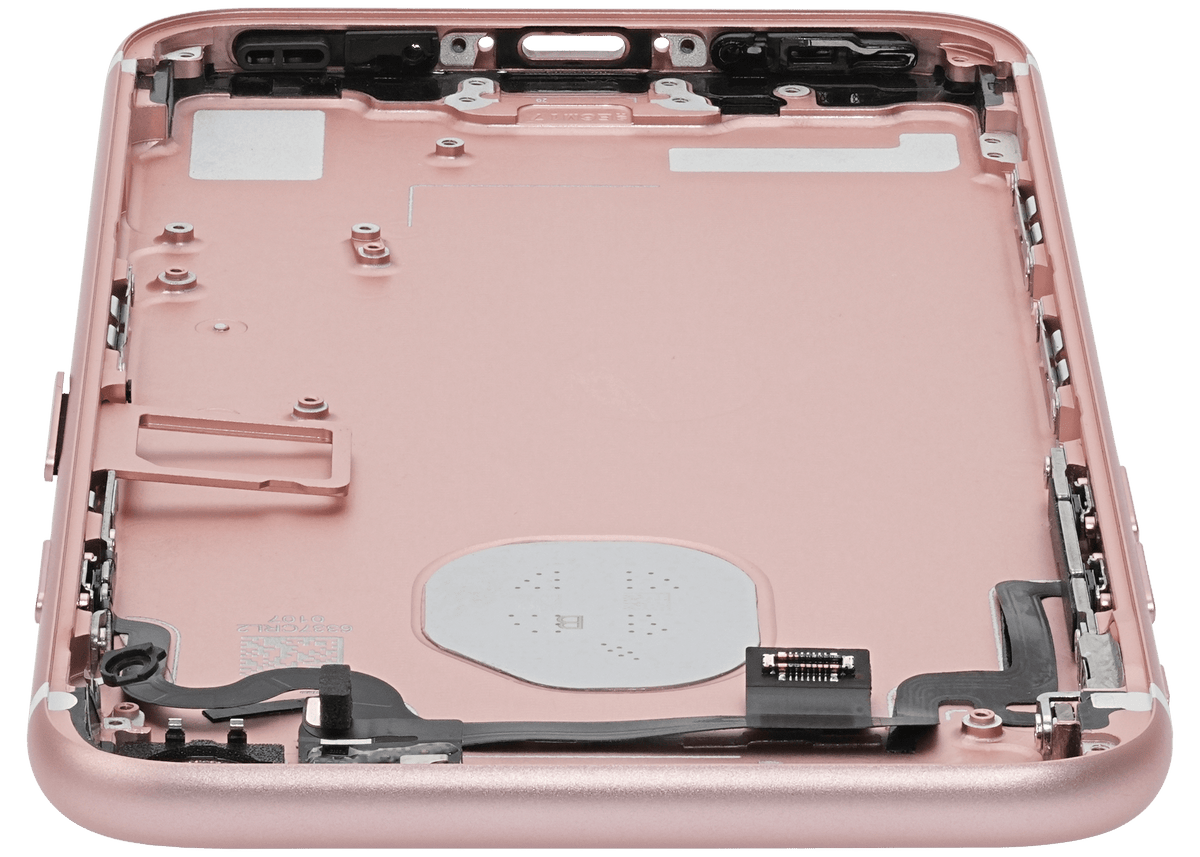 Back Housing W/ Small Parts For iPhone 7 (Used OEM Pull: Grade A) (Rose Gold)