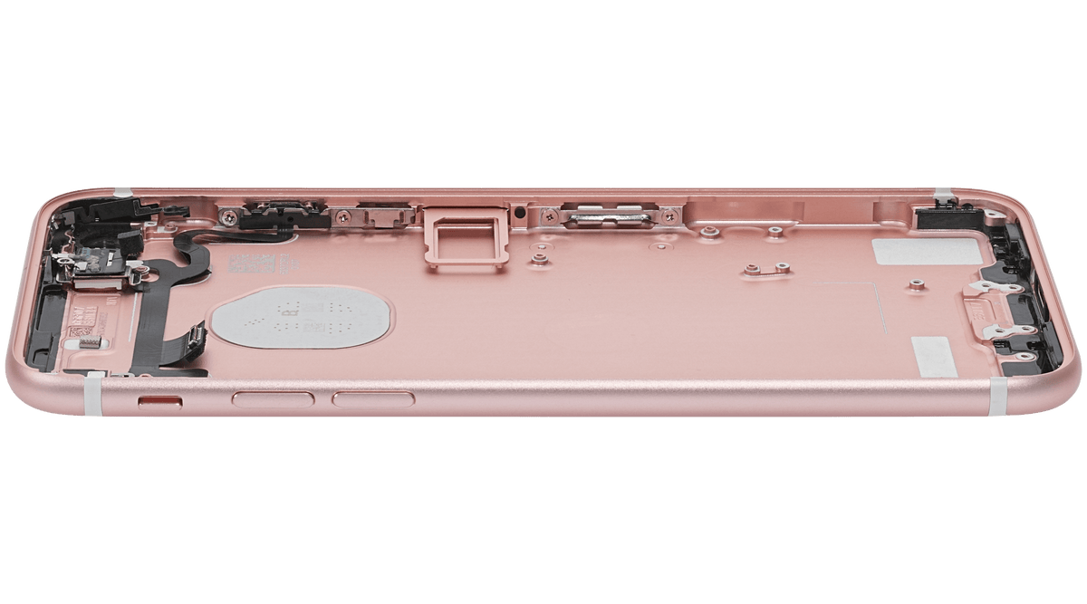 Back Housing W/ Small Parts For iPhone 7 (Used OEM Pull: Grade A) (Rose Gold)