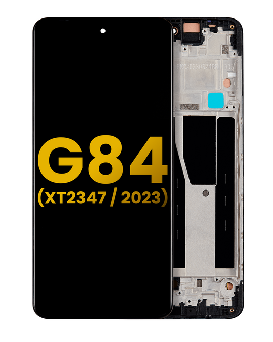 OLED Assembly With Frame For Motorola Moto G84 (XT2347 / 2023) (Refurbished) (All Colors) replacement part SKU 107082091701 image 1