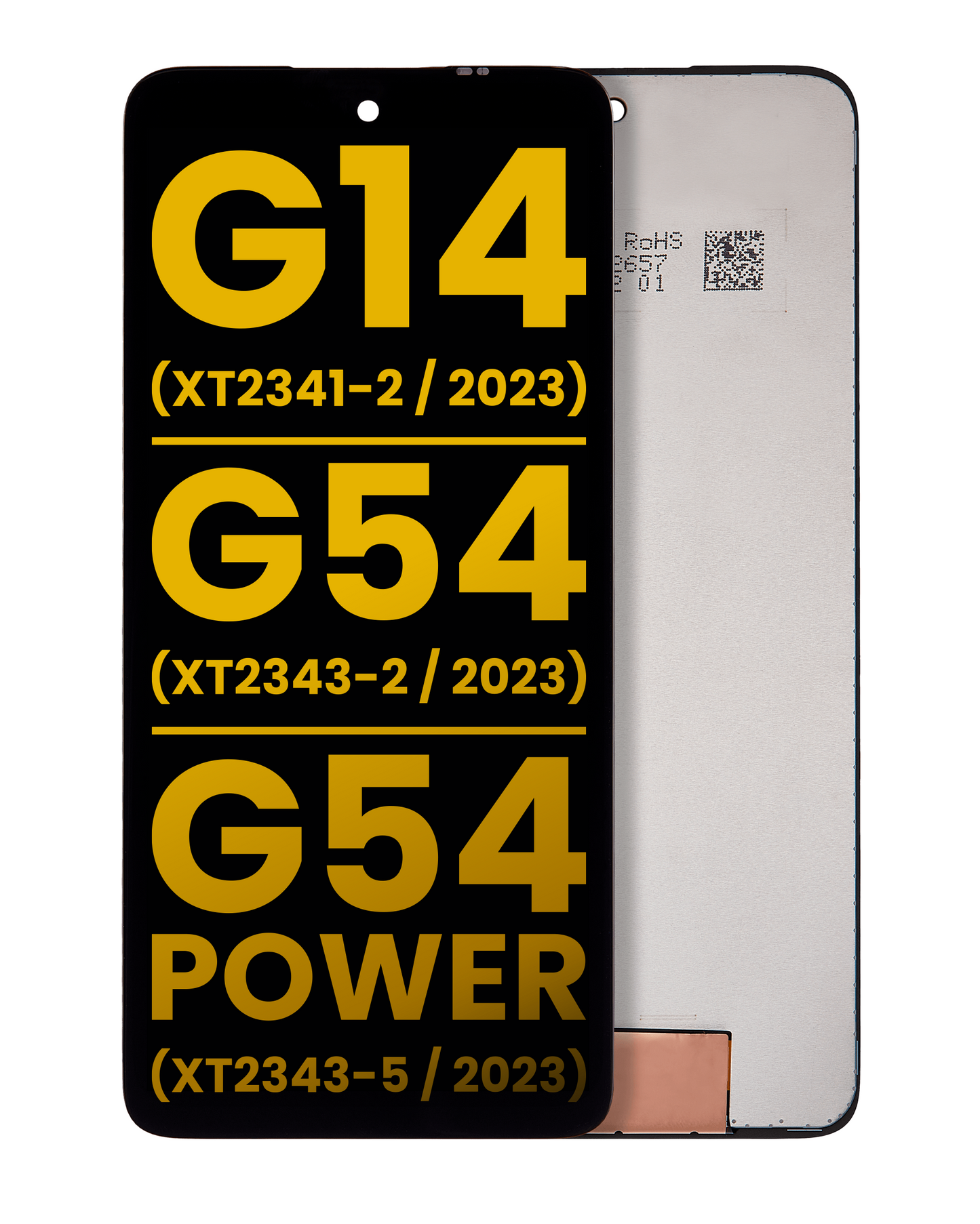 LCD Assembly Without Frame For Motorola Moto G14 (XT2341-2 / 2023) / Moto G54 (XT2343-2 / 2023) / Moto G54 Power replacement part SKU 107082141701 image 1