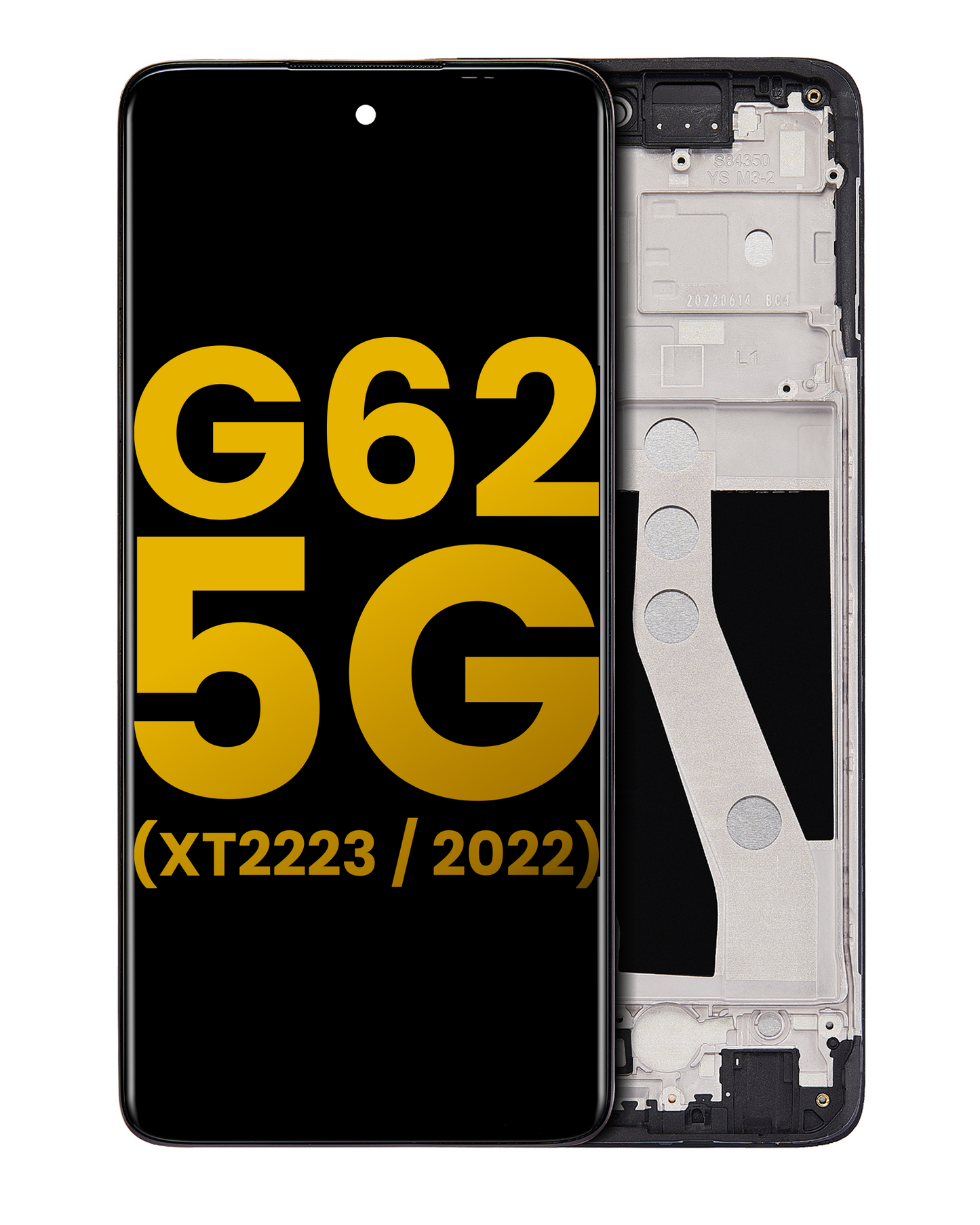 LCD Assembly With Frame For Motorola Moto G62 5G (XT2223 / 2022) (Refurbished) (All Colors) replacement part SKU 107082105802 image 6