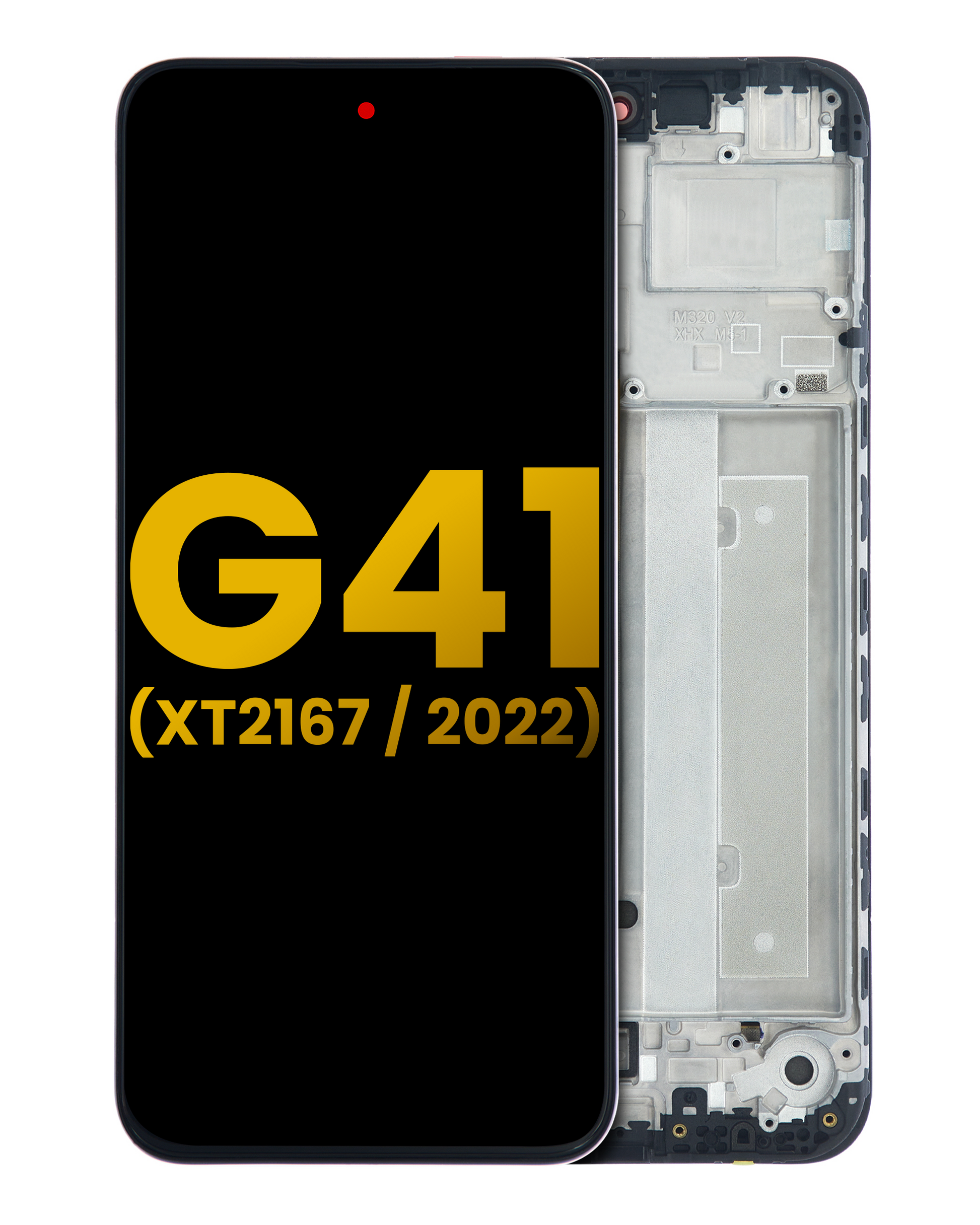 OLED Assembly With Frame For Motorola Moto G41 (XT2167 / 2022) (Refurbished) (All Colors) replacement part SKU 107085004006 image 1