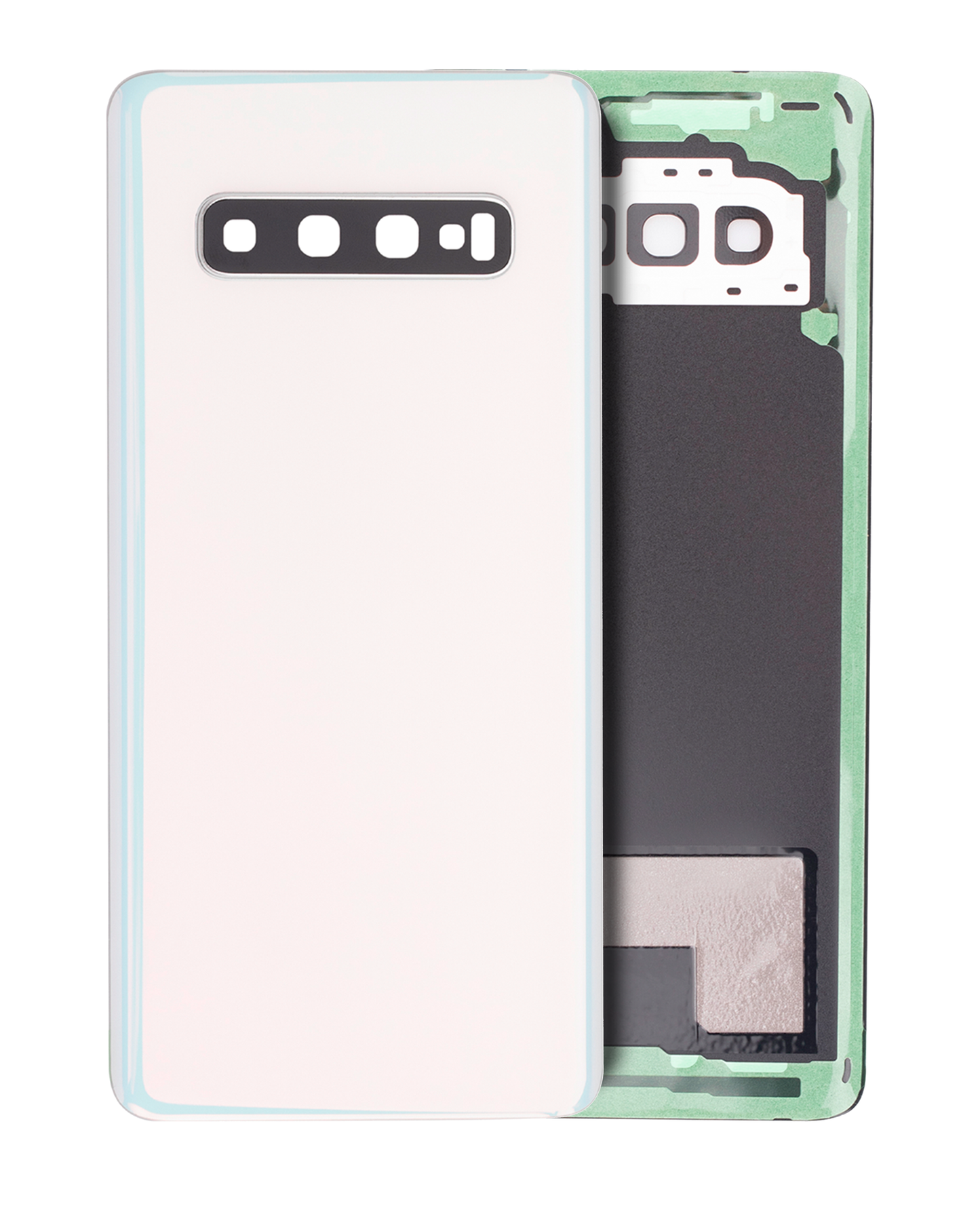 Back cover Glass With Camera Lens For Samsung Galaxy S10 (Service Pack) (Prism White)