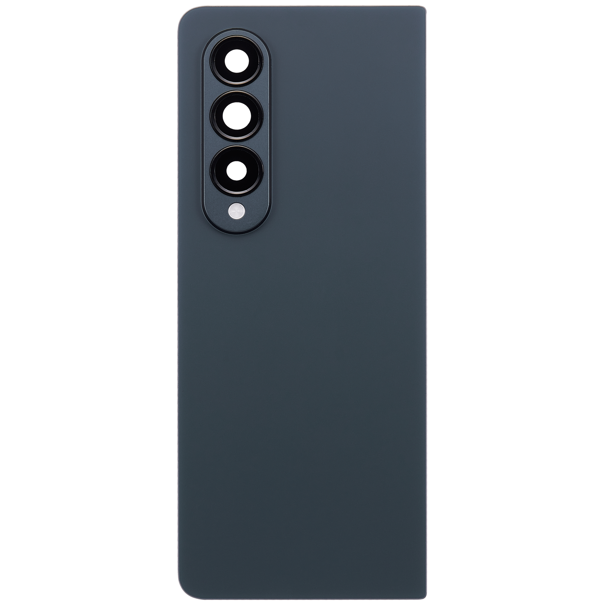 Detailed look at Back Cover Glass With Camera Lens For Samsung Galaxy Z Fold 4 (Service Pack) (Graygreen) for repair