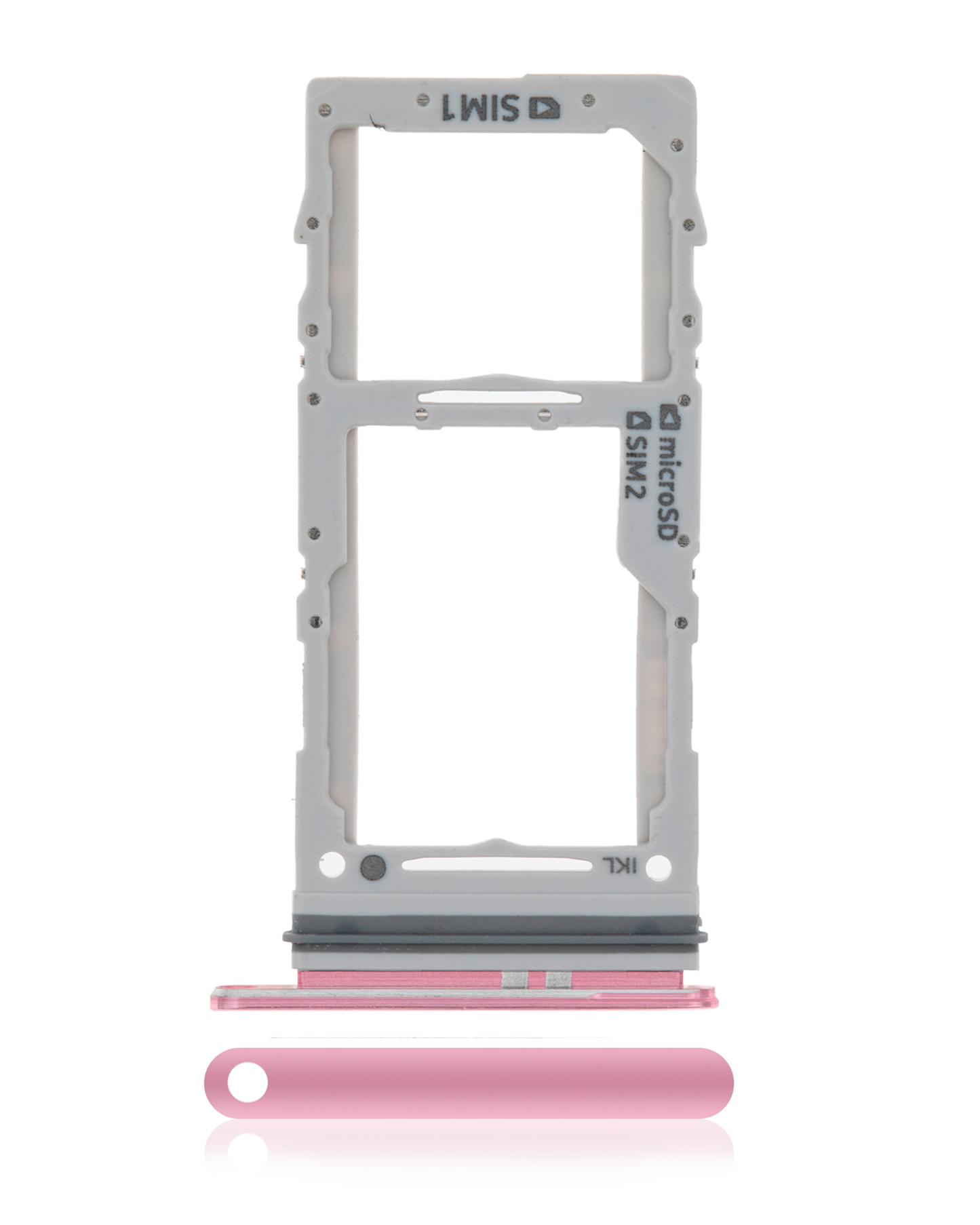 Dual Sim Card Tray For Samsung Galaxy S20 / S20 Plus / S20 Ultra 5G (Cloud Pink)