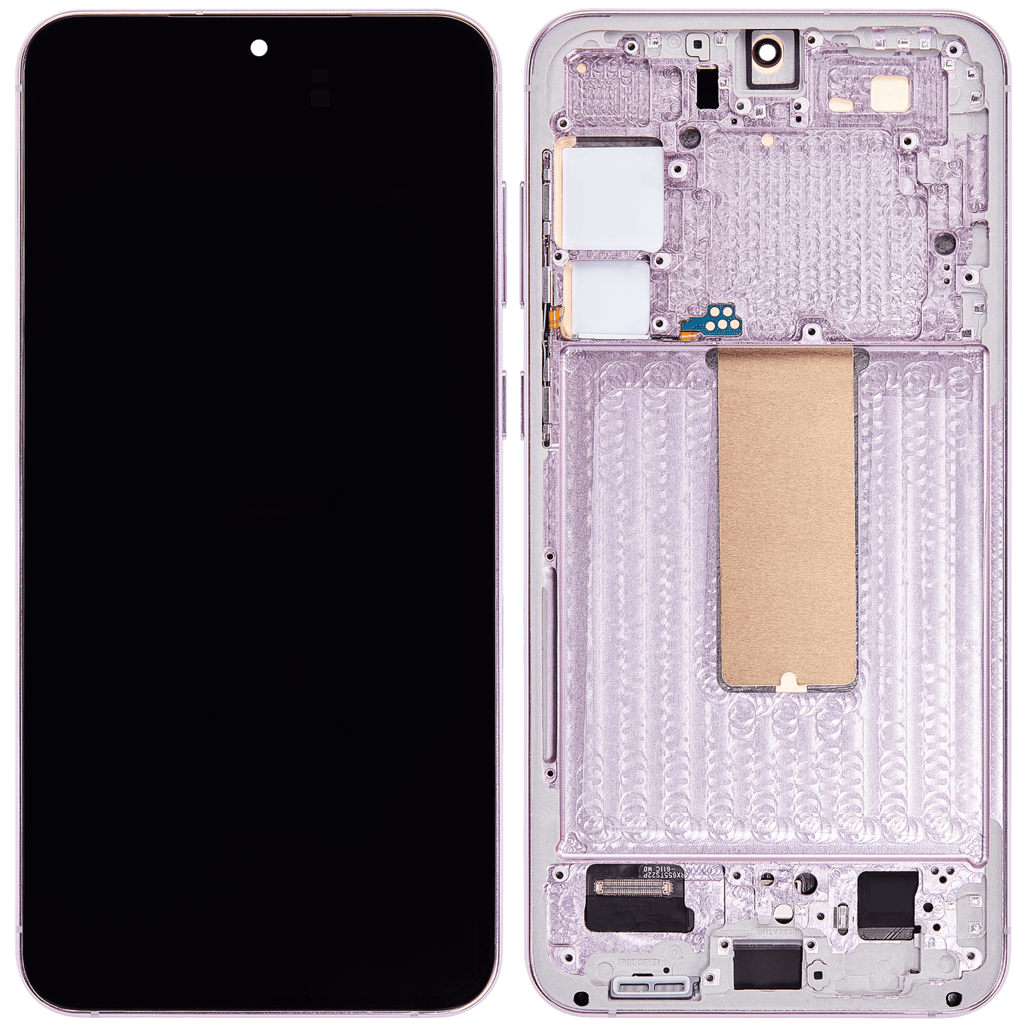 OLED Assembly With Frame For Samsung Galaxy S23 Plus (US & International) (Aftermarket Plus) (Lavender)