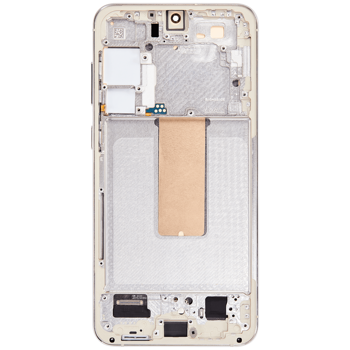 OLED Assembly With Frame For Samsung Galaxy S23 Plus (US & International) (Aftermarket Plus) (Cream)