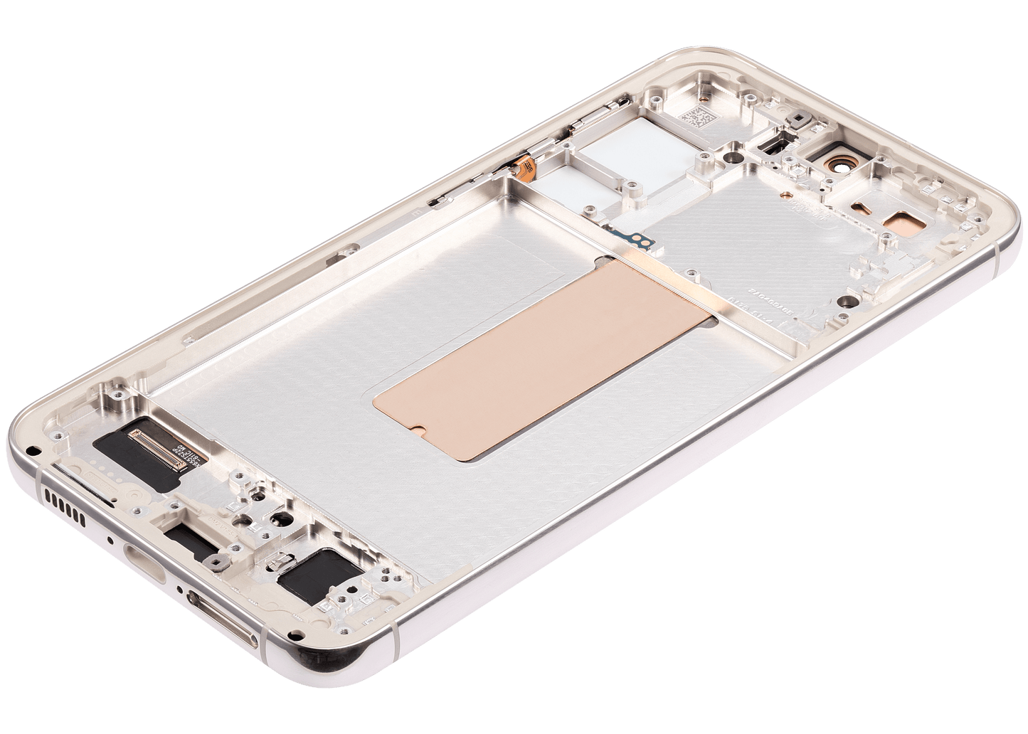 OLED Assembly With Frame For Samsung Galaxy S23 Plus (US & International) (Aftermarket Plus) (Cream)
