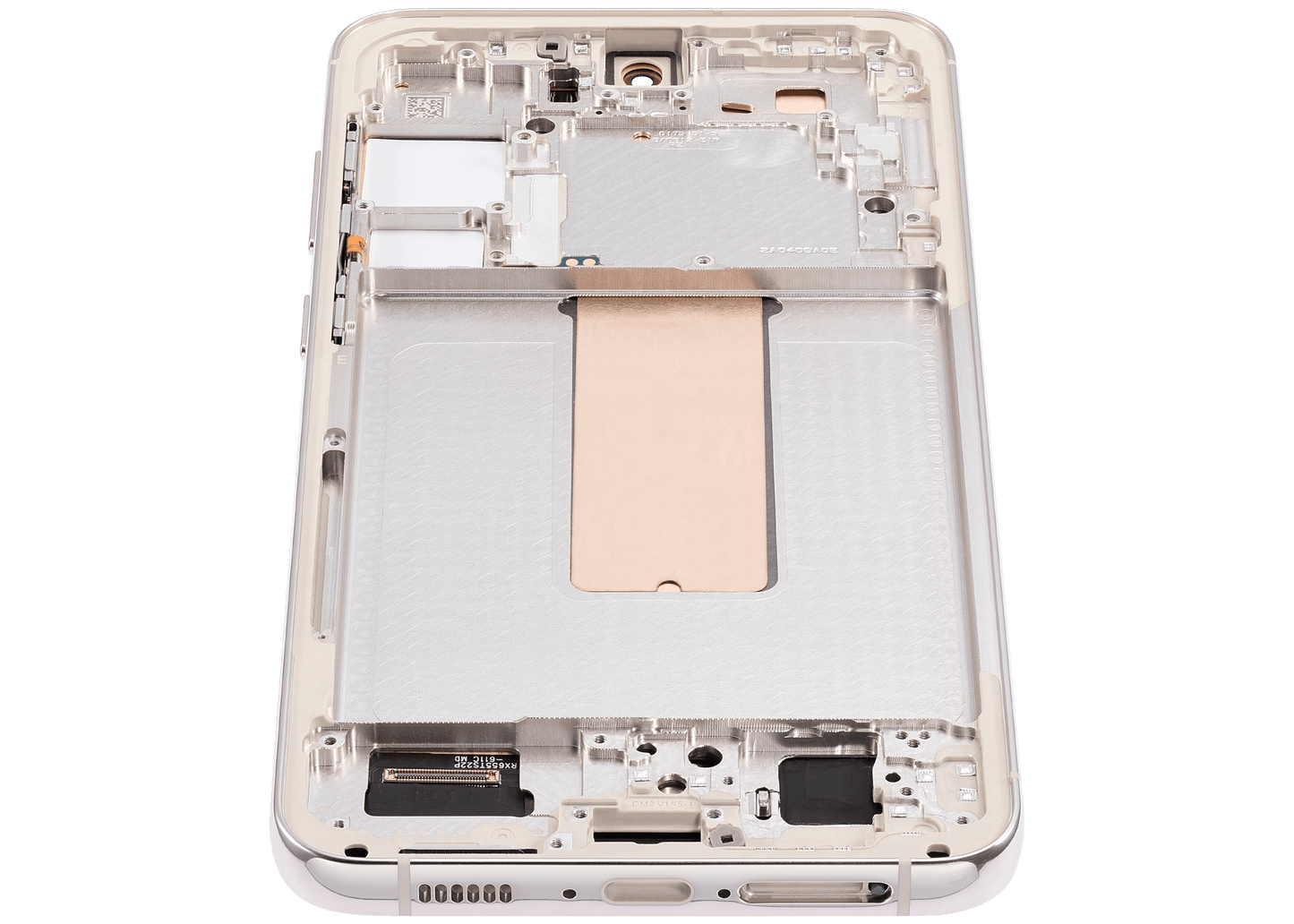 OLED Assembly With Frame For Samsung Galaxy S23 Plus (US & International) (Aftermarket Plus) (Cream)