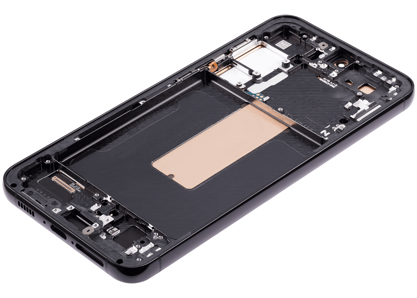 OLED Assembly With Frame For Samsung Galaxy S23 Plus (US & International) (Aftermarket Plus) (Phantom Black)