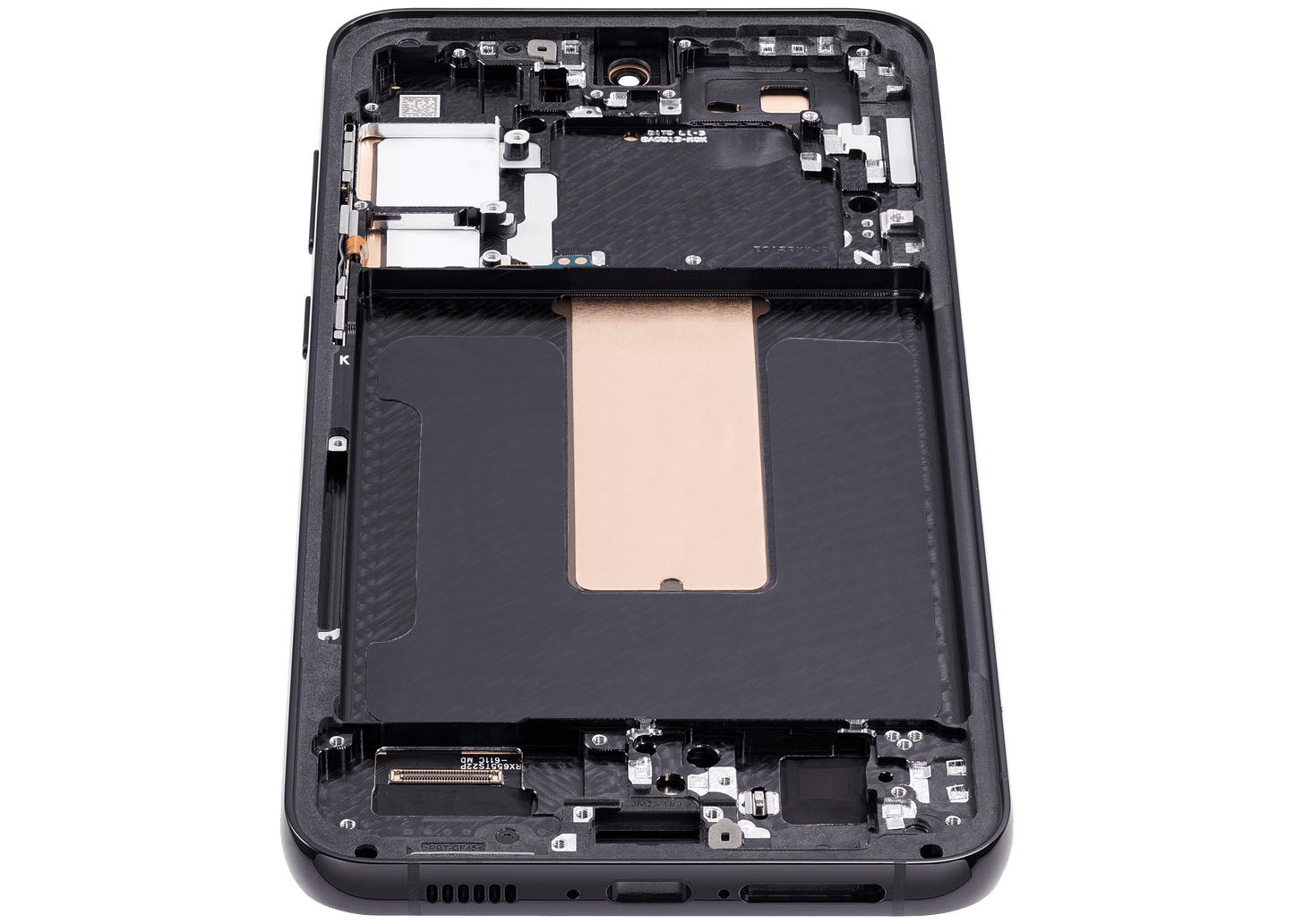 OLED Assembly With Frame For Samsung Galaxy S23 Plus (US & International) (Aftermarket Plus) (Phantom Black)
