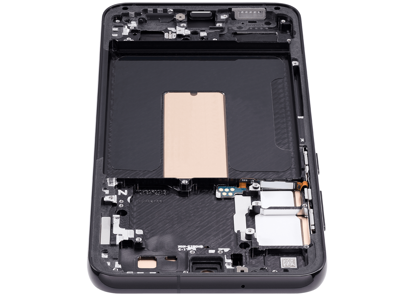 OLED Assembly With Frame For Samsung Galaxy S23 Plus (US & International) (Aftermarket Plus) (Phantom Black)