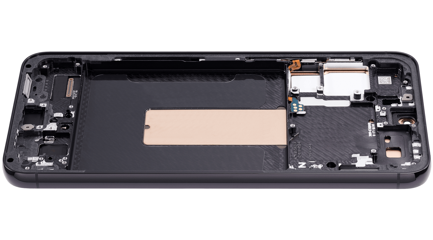 OLED Assembly With Frame For Samsung Galaxy S23 Plus (US & International) (Aftermarket Plus) (Phantom Black)